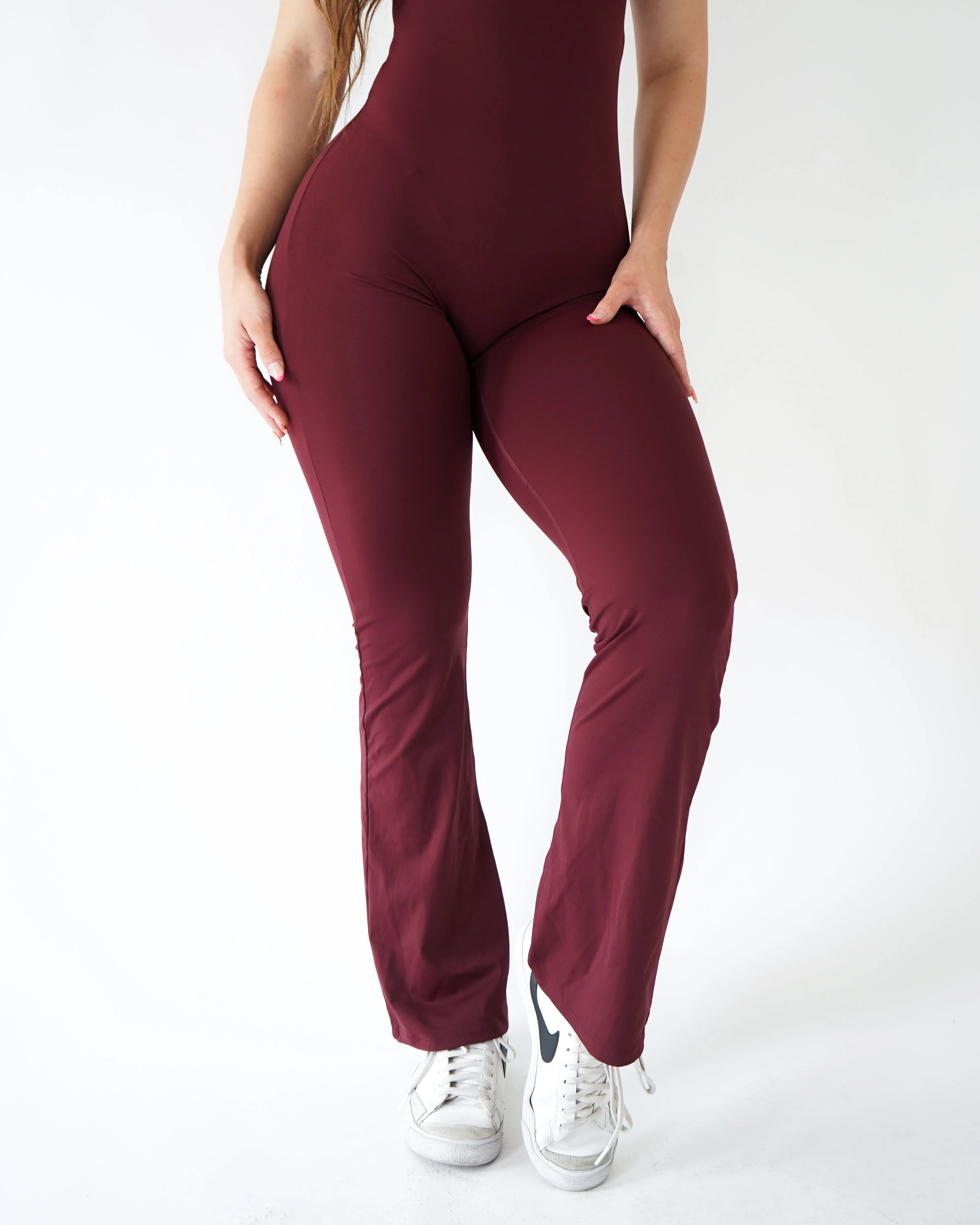 Impact Bodysuit 29” - Wine sold by First Health Apparel product image thumbnail 4