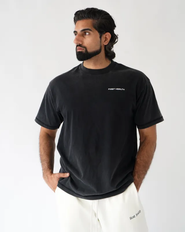 Lifting Club Tee - Black sold by First Health Apparel