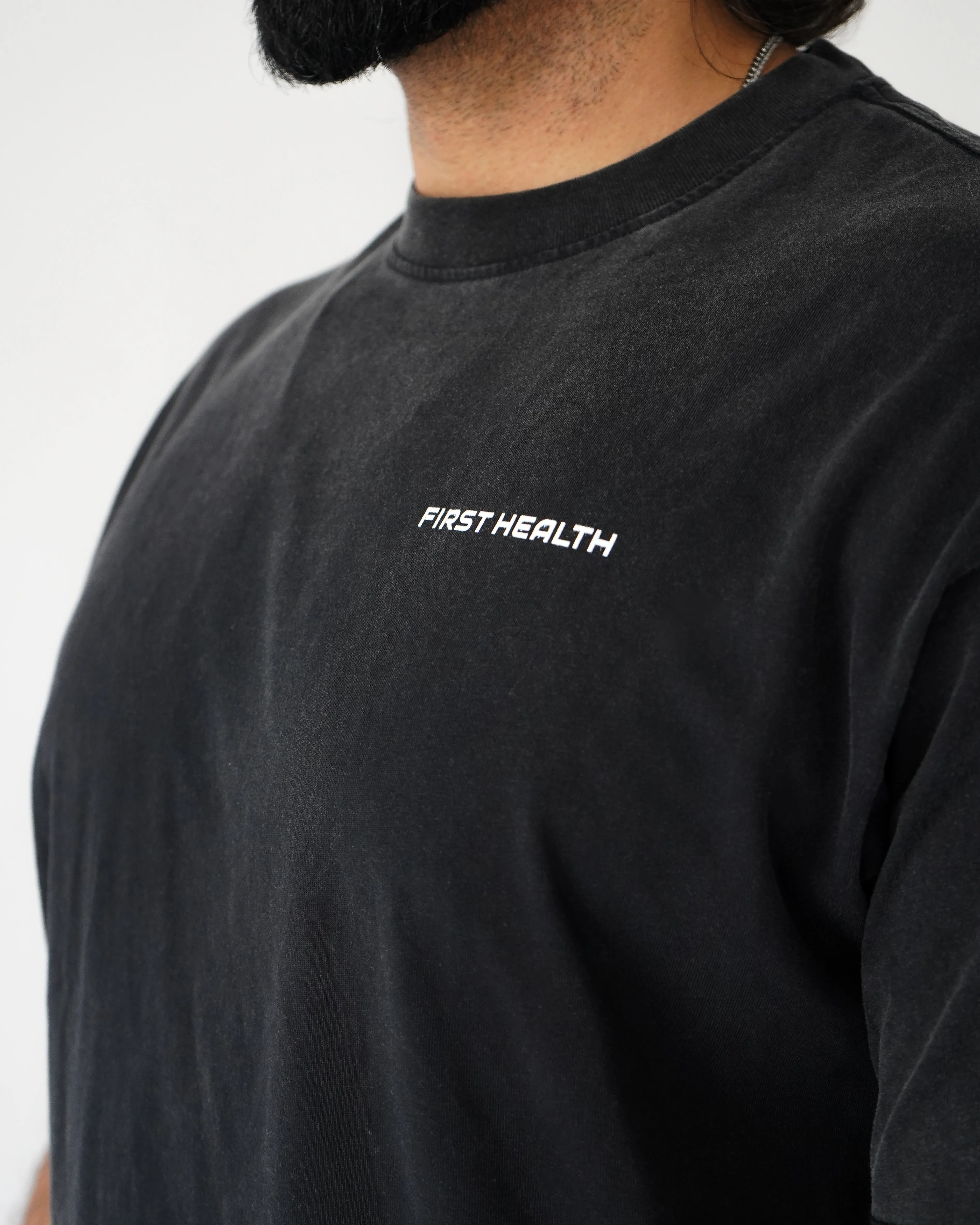 Lifting Club Tee - Black sold by First Health Apparel product image thumbnail 4