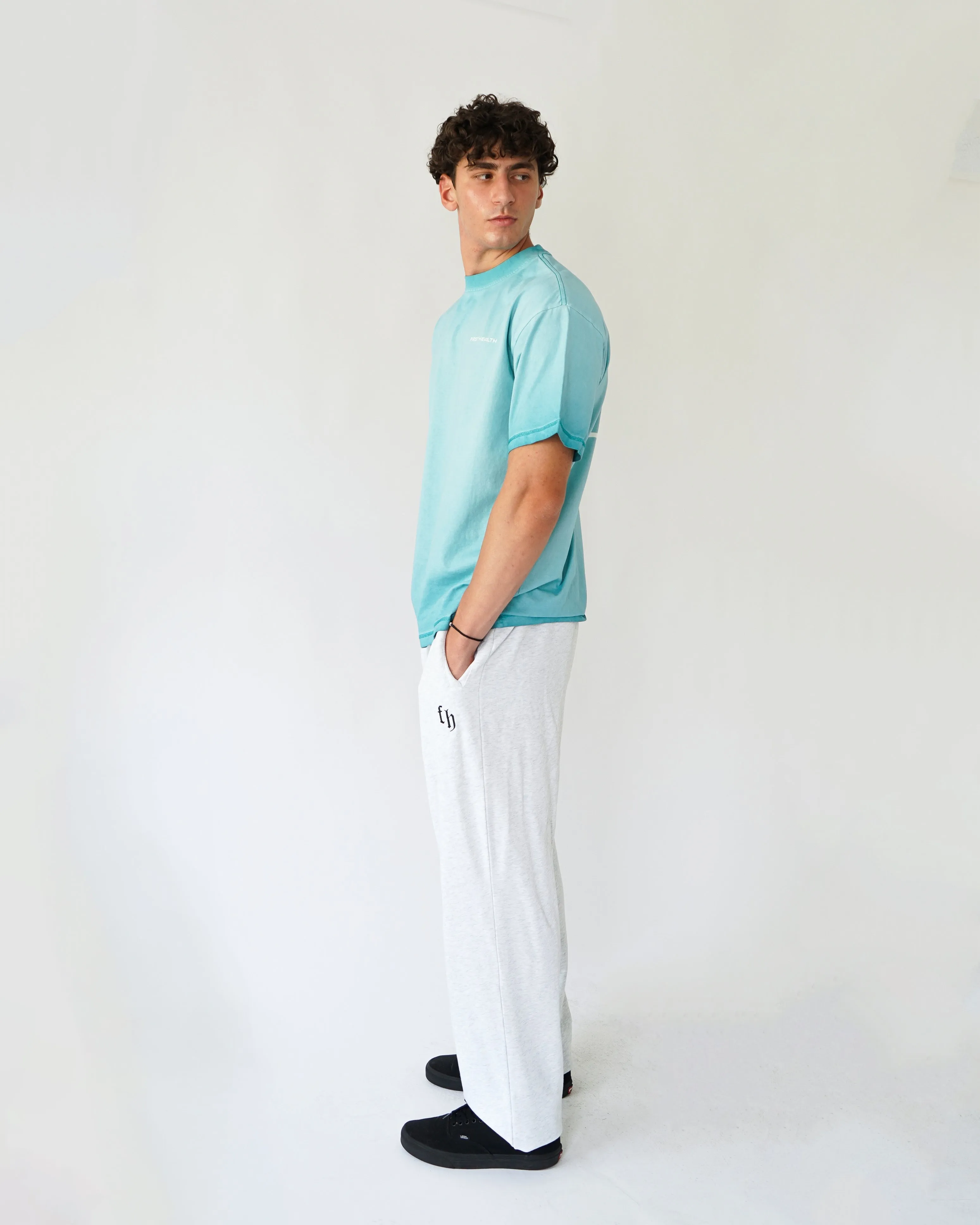 Lifting Club Tee - Turquoise sold by First Health Apparel product image thumbnail 5