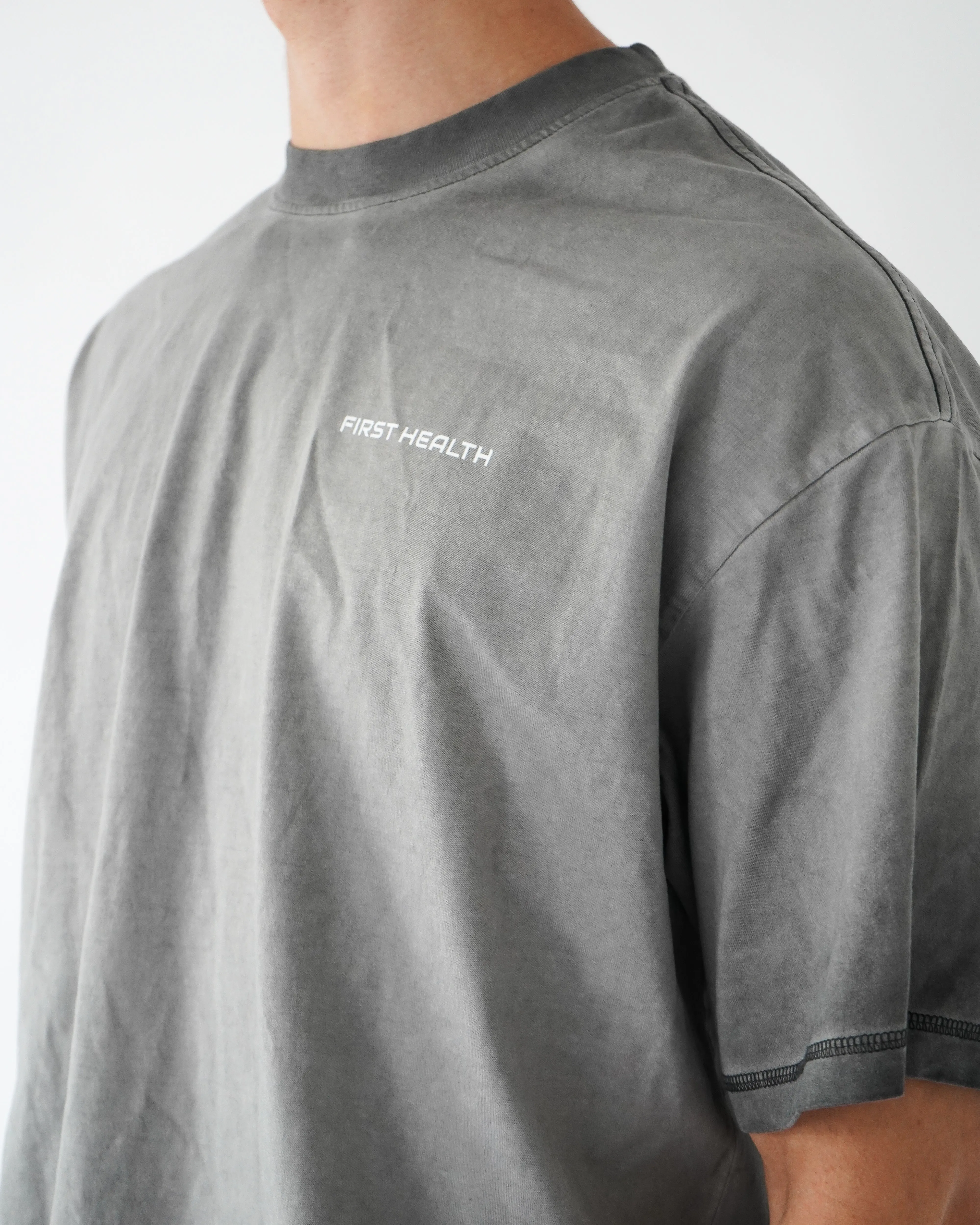 Lifting Club Tee - Shadow sold by First Health Apparel product image thumbnail 3