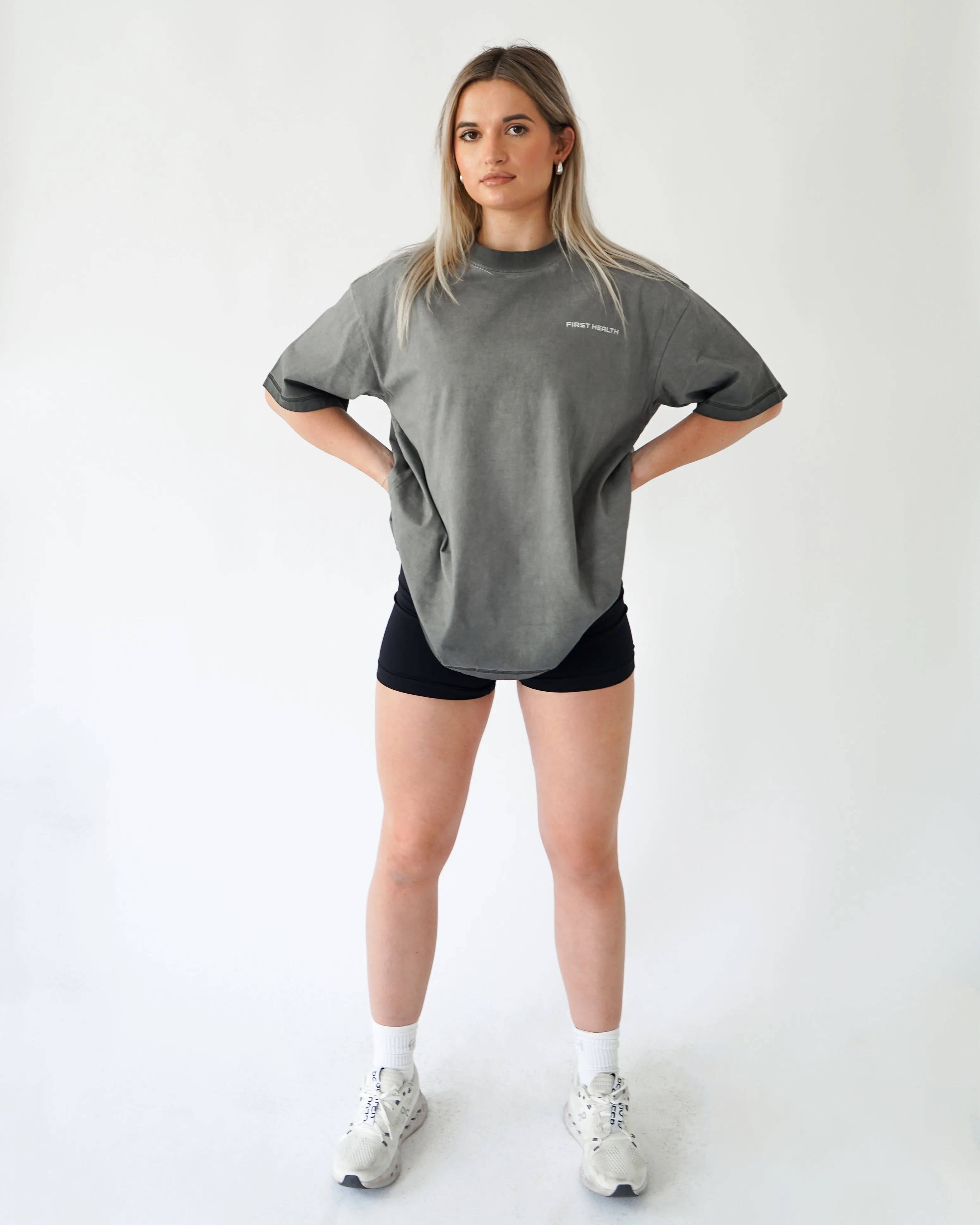 Lifting Club Tee - Shadow sold by First Health Apparel product image thumbnail 4