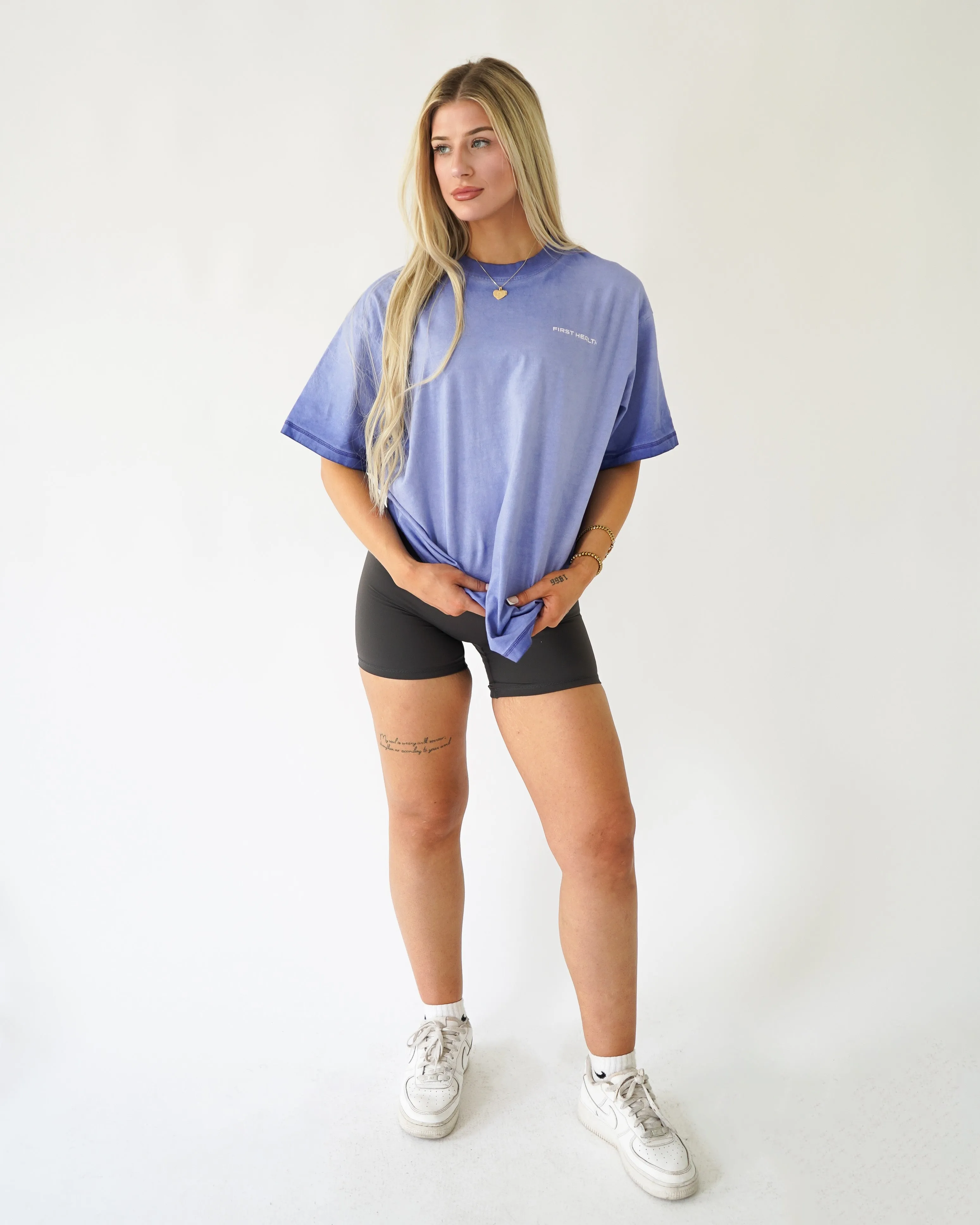 Lifting Club Tee - Mist sold by First Health Apparel product image thumbnail 5