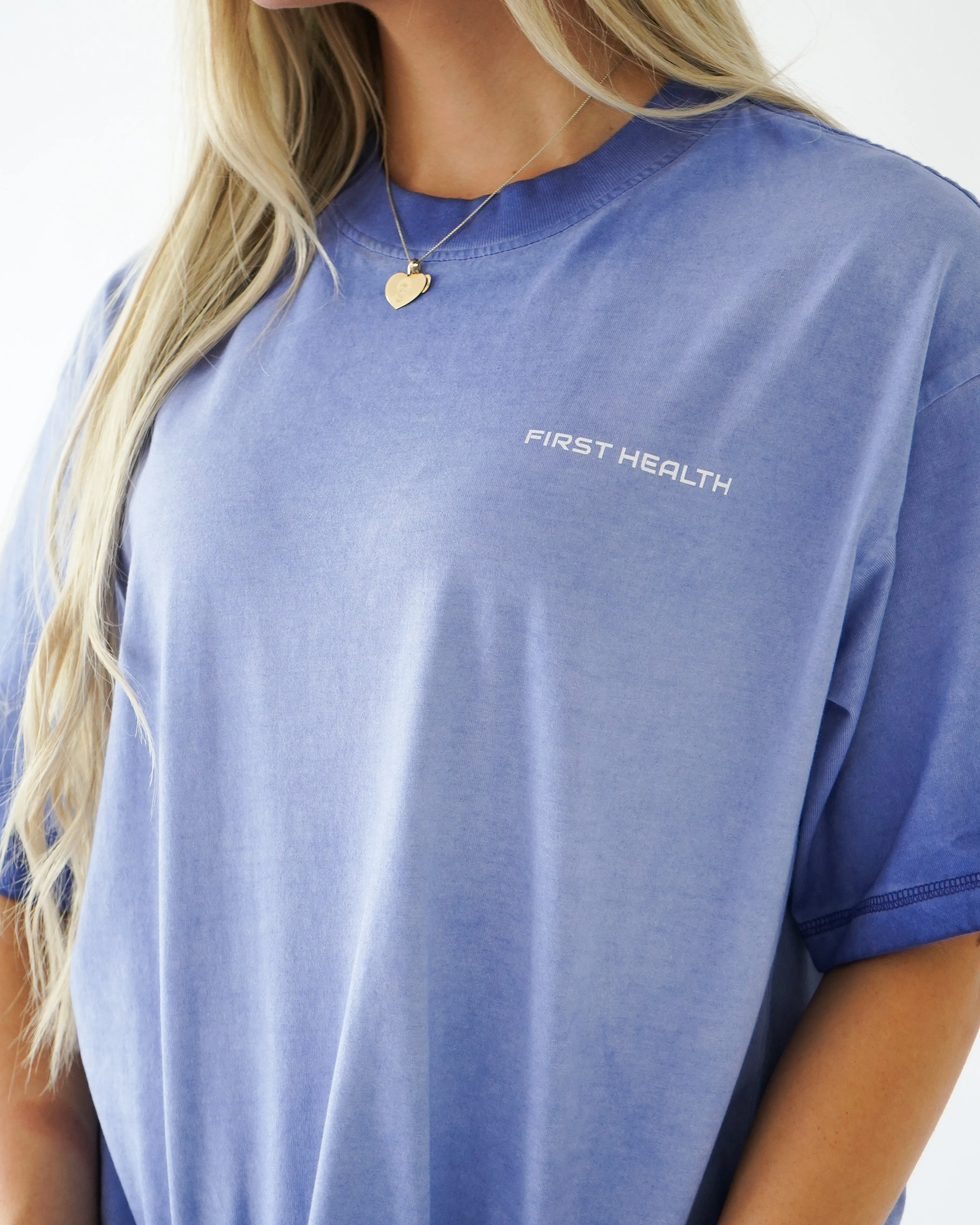 Lifting Club Tee - Mist sold by First Health Apparel product image thumbnail 4