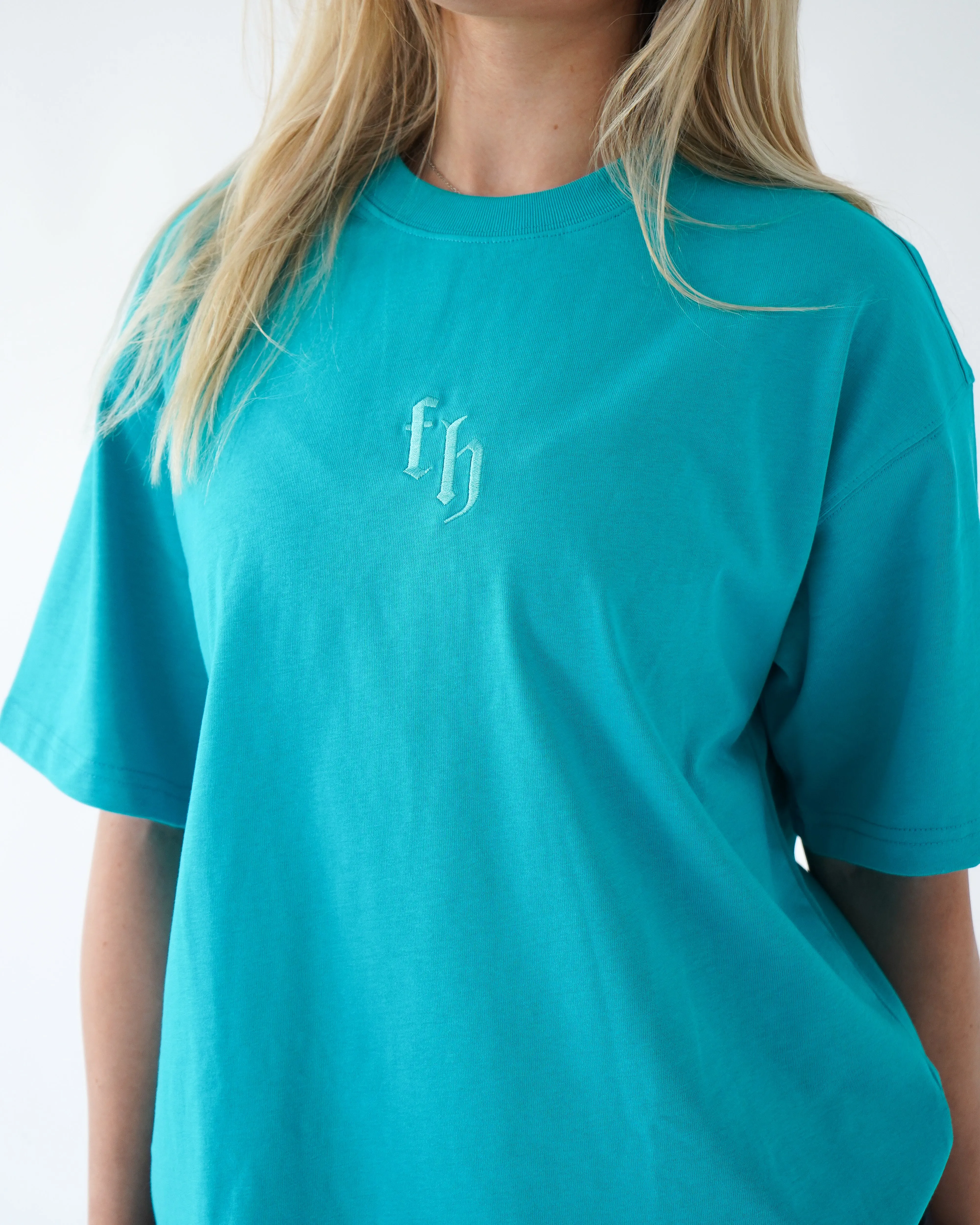 Legacy T-Shirt - Turquoise sold by First Health Apparel product image thumbnail 4