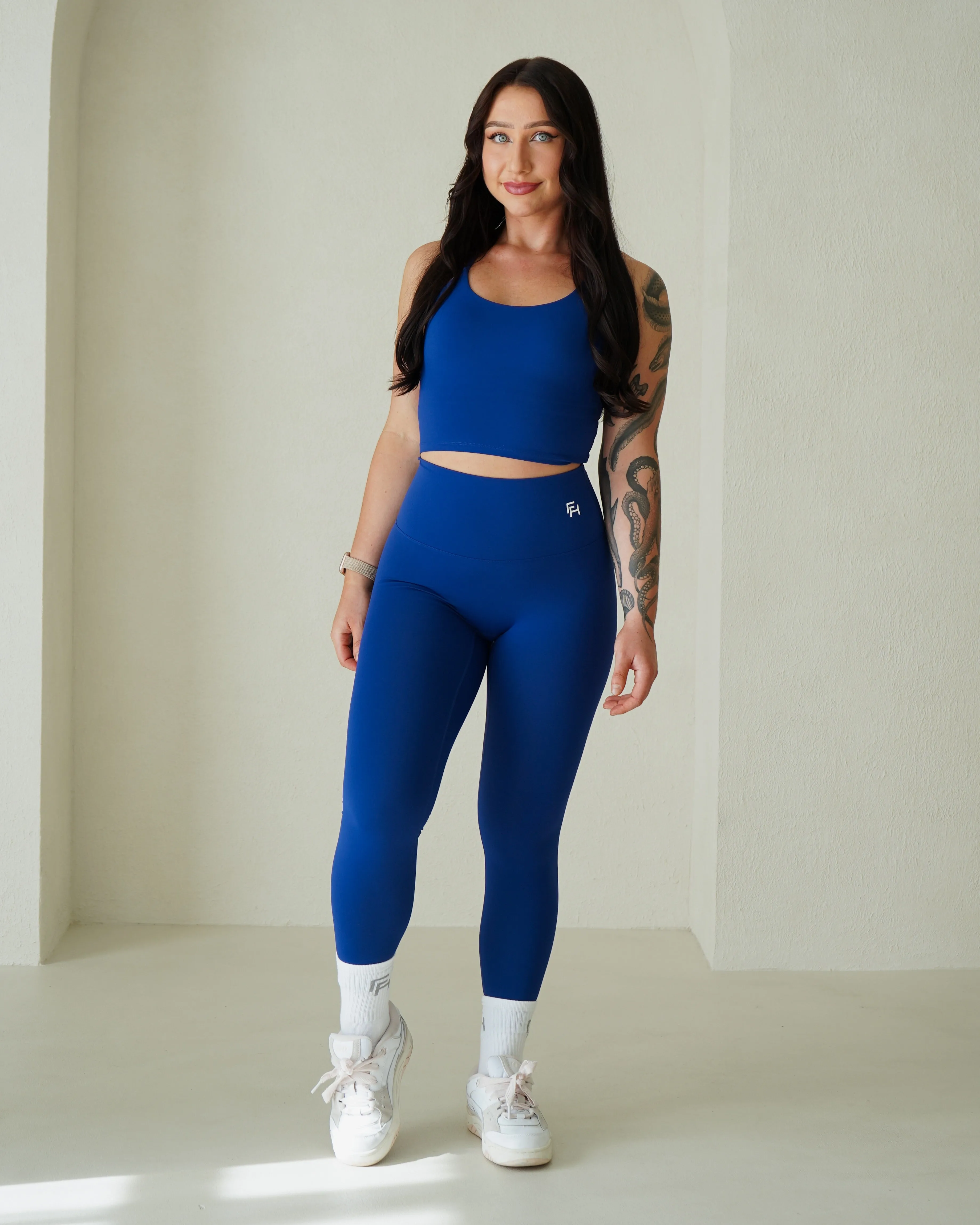 Flex High Waisted Leggings - Capri sold by First Health Apparel product image thumbnail 2