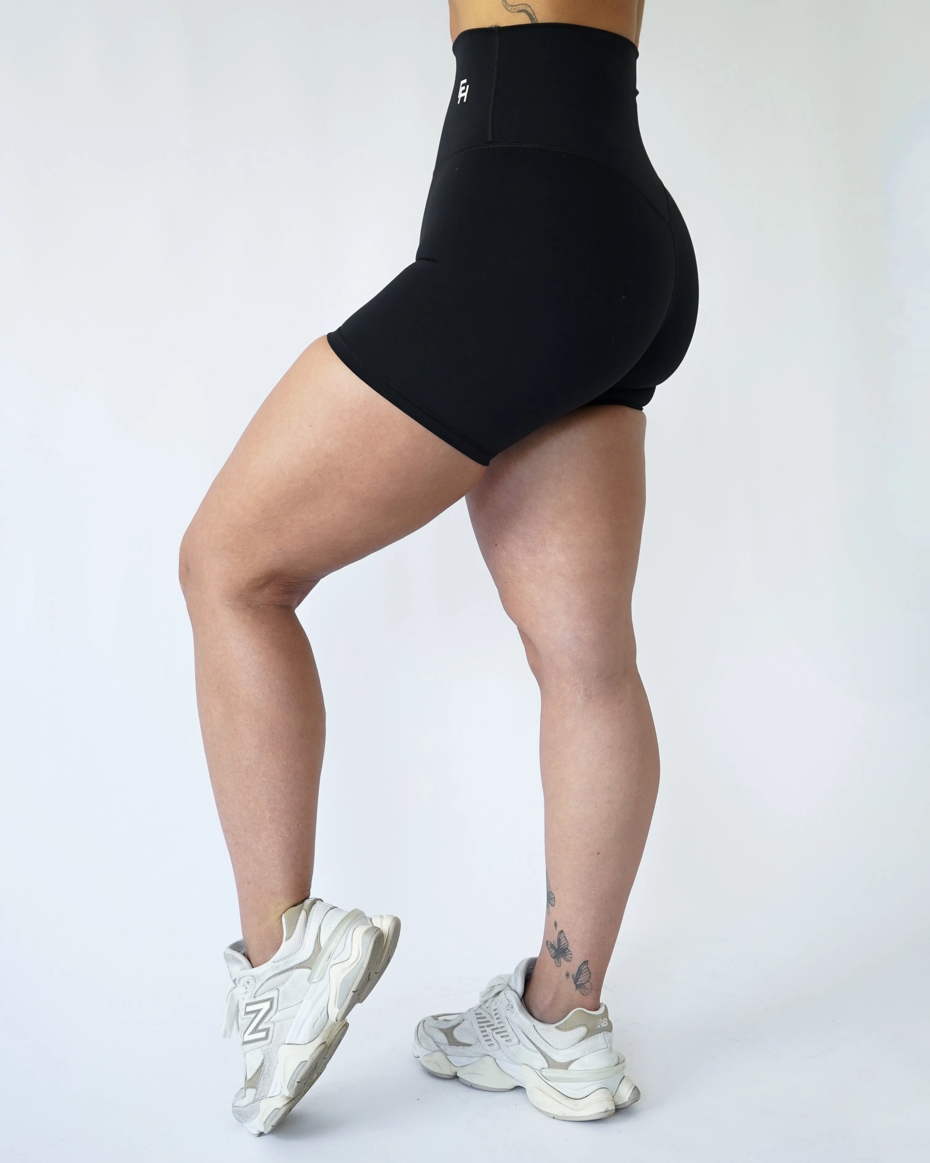 Flex Biker Shorts 6” - Black sold by First Health Apparel