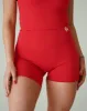 Flex Biker Shorts 6” - Chili sold by First Health Apparel