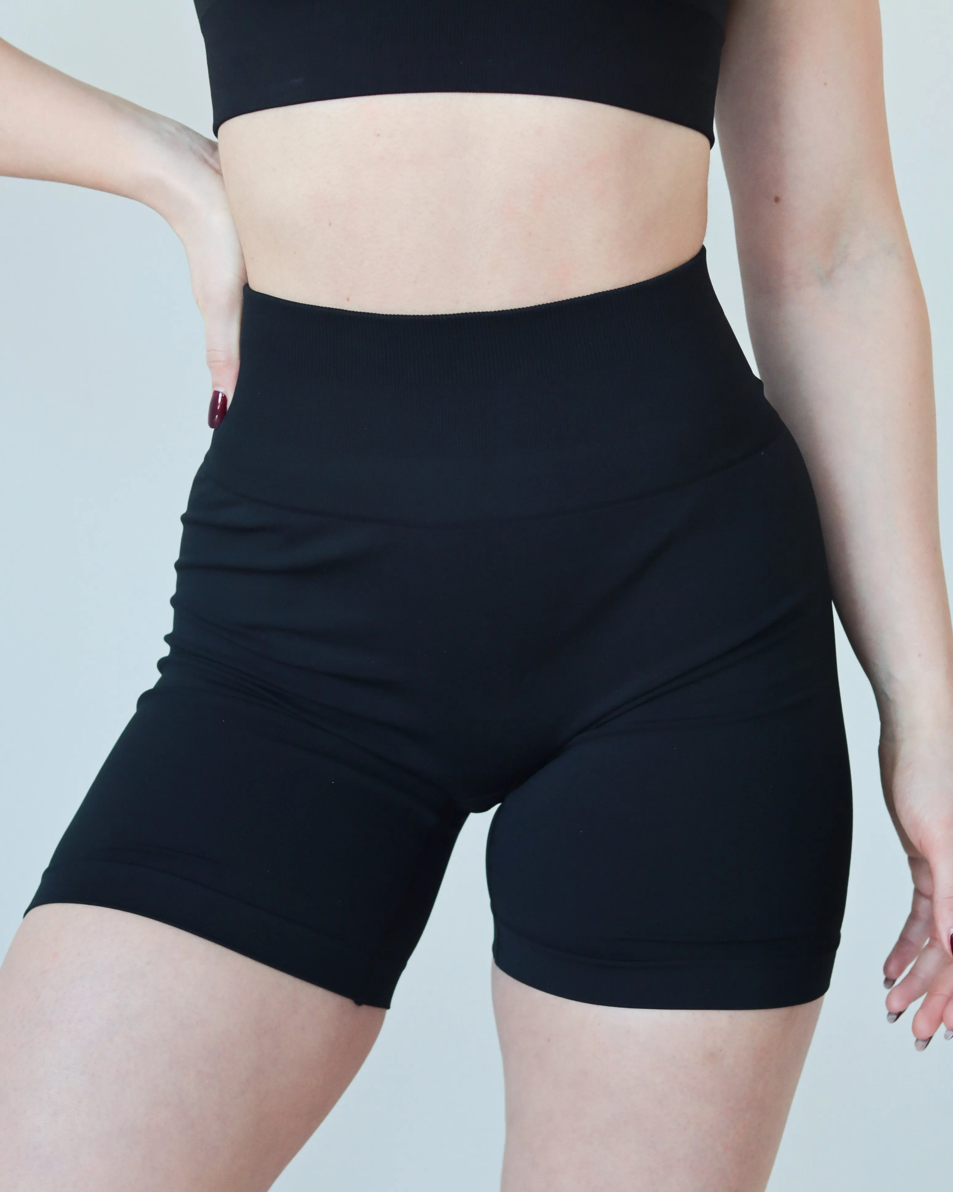 Enhance Biker Shorts 5” - Licorice 3 Pack sold by First Health Apparel product image thumbnail 5