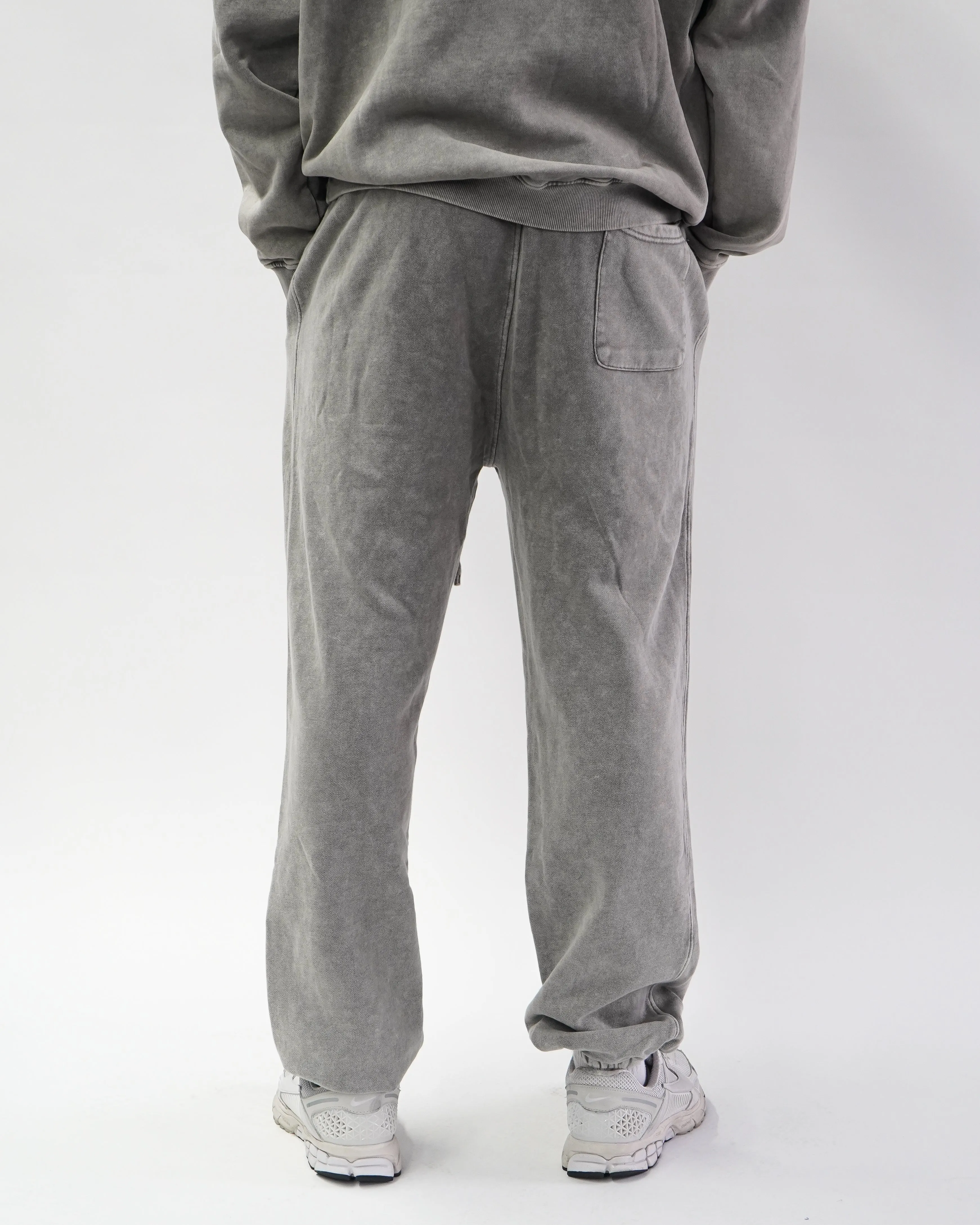 Acid Wash Joggers - Ash sold by First Health Apparel product image thumbnail 4