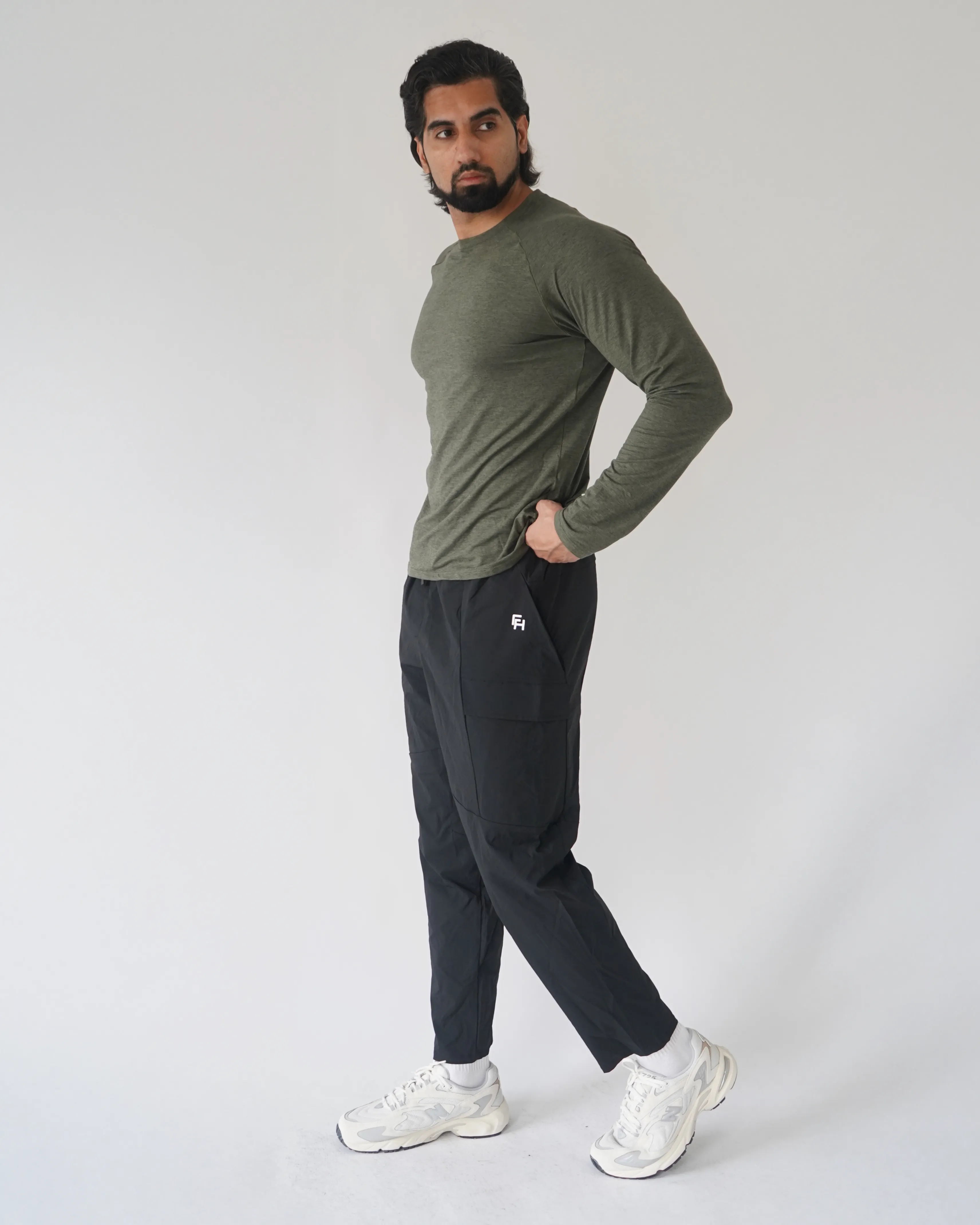 Training Long Sleeve - Forest sold by First Health Apparel product image thumbnail 2