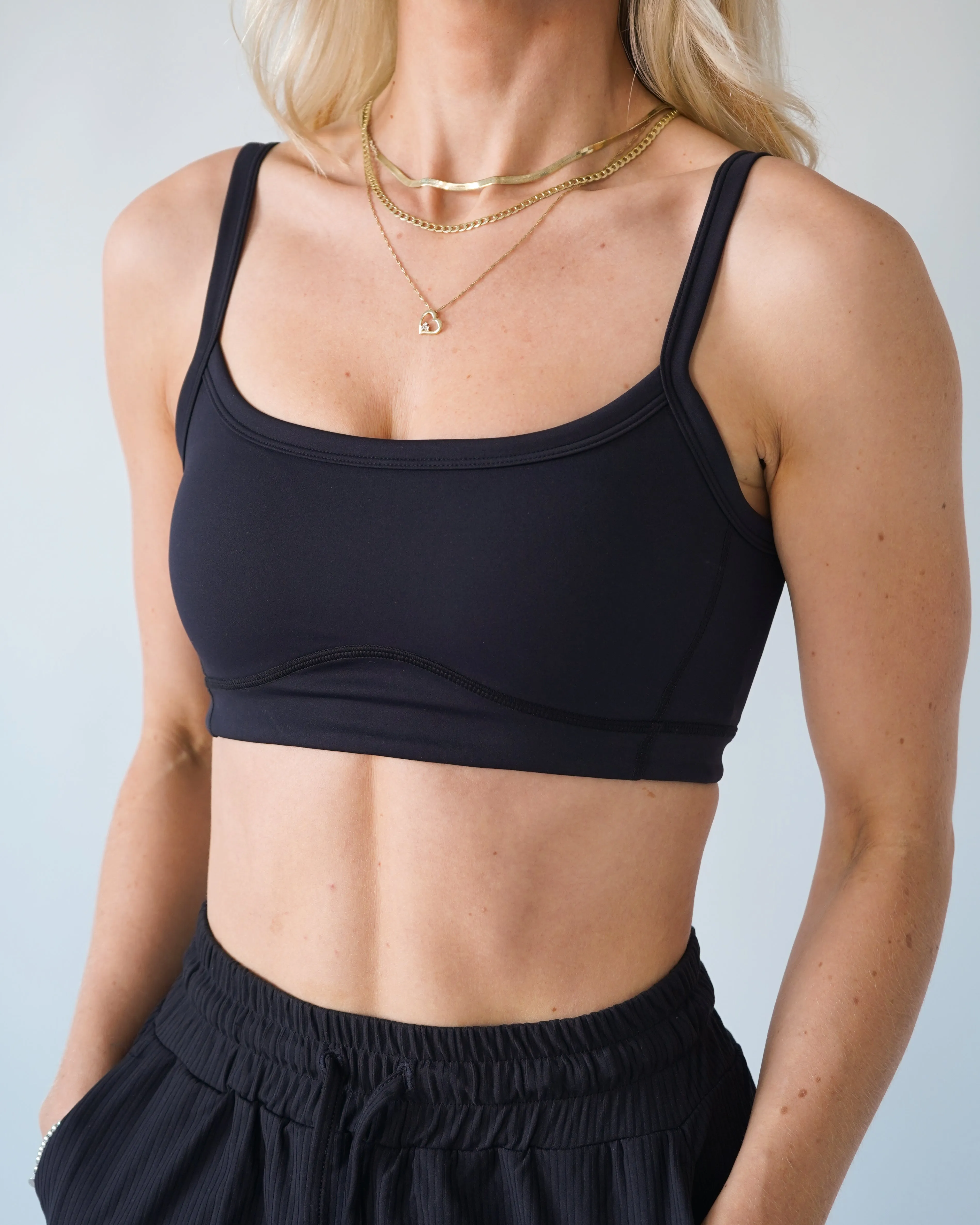 Training Sports Bra - Black sold by First Health Apparel product image thumbnail 2