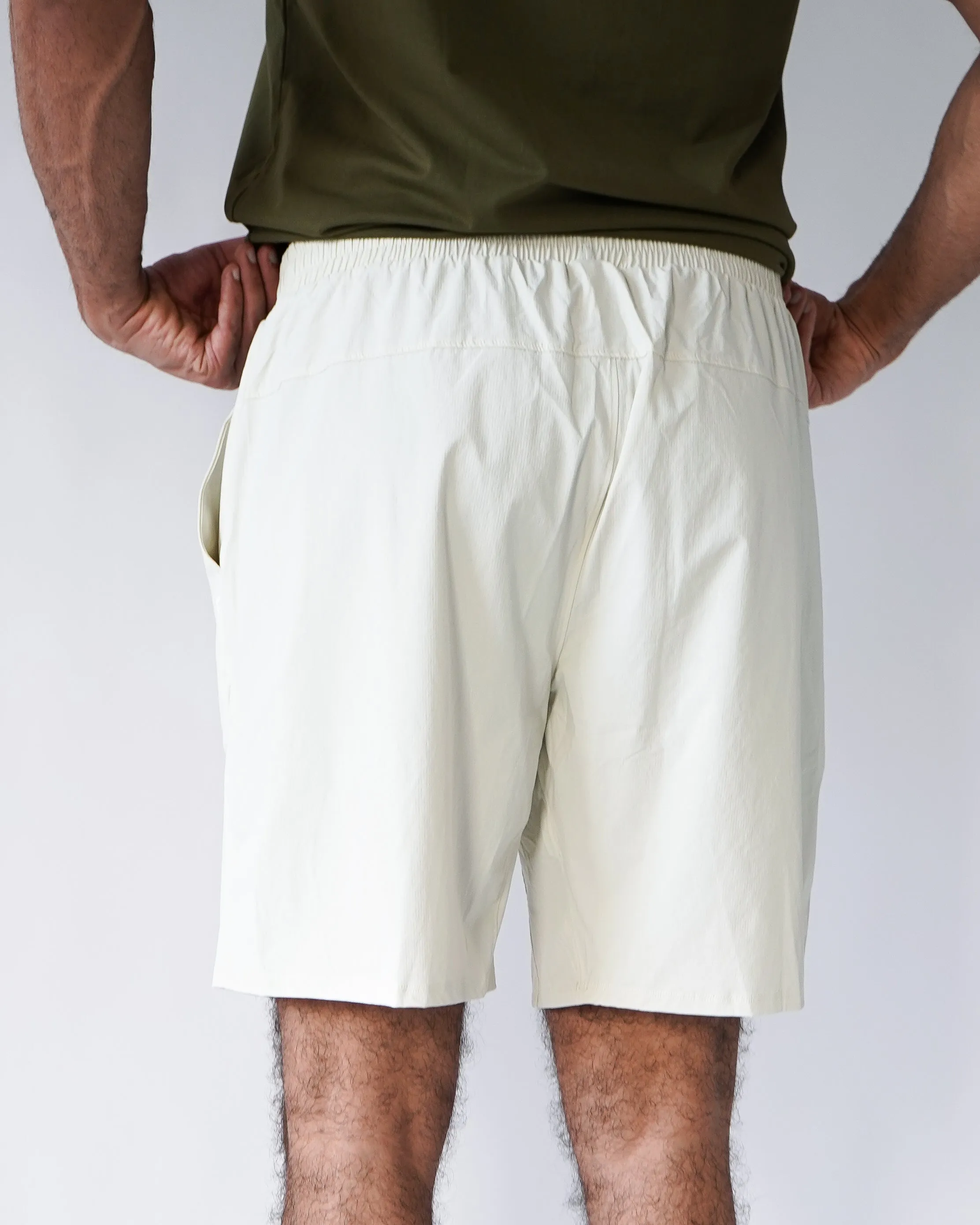 Everyday Shorts 7" - Cream sold by First Health Apparel product image thumbnail 5
