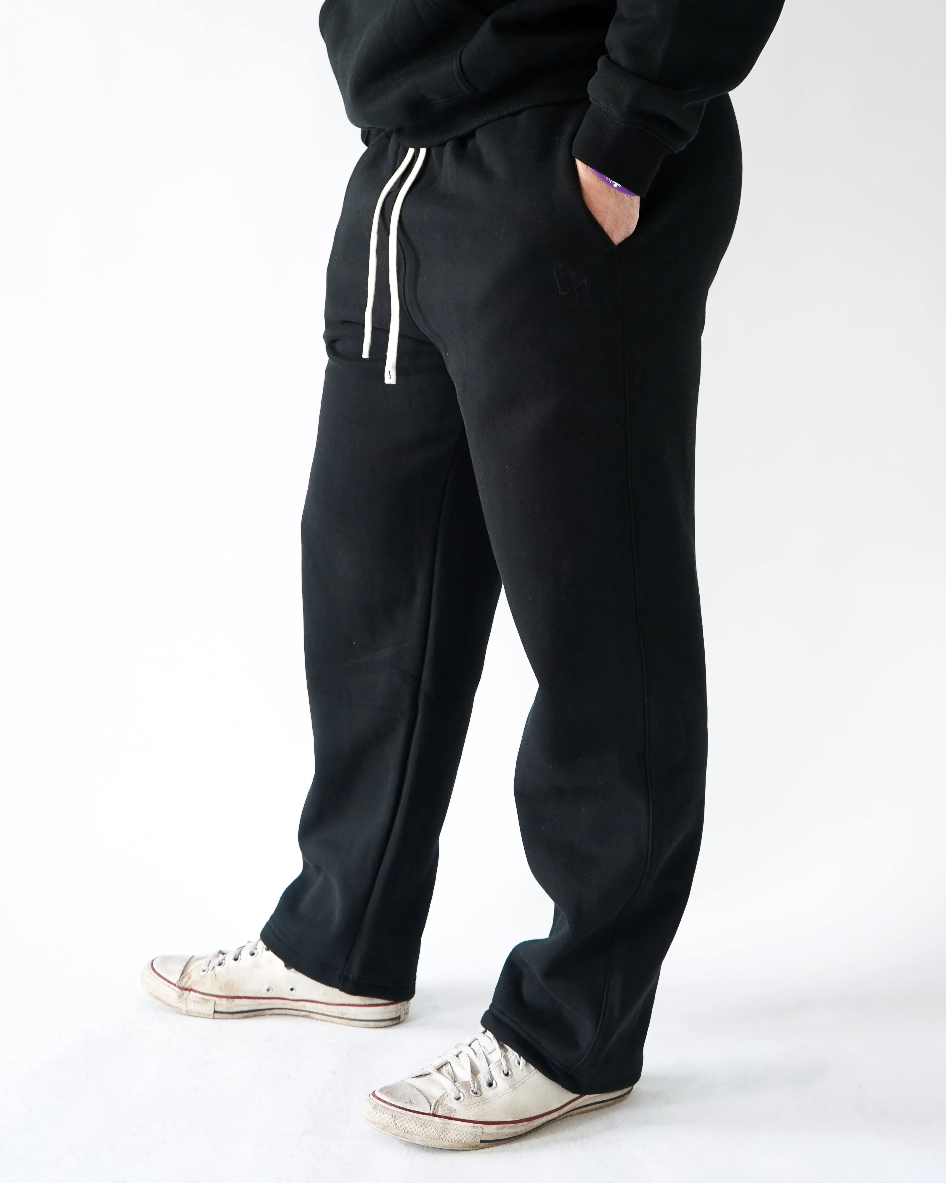 Legacy Straight-leg Sweatpants - Black sold by First Health Apparel product image thumbnail 4