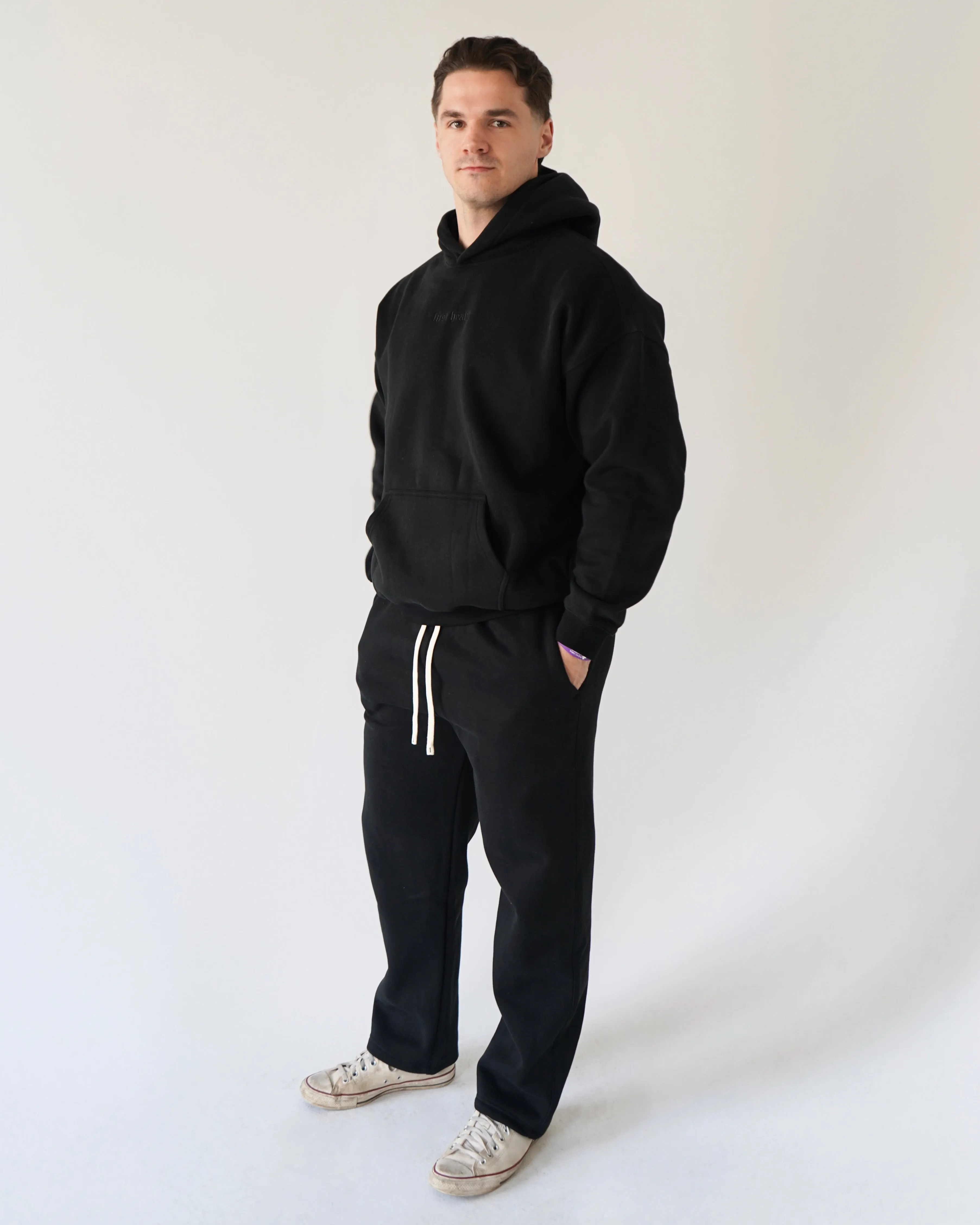 Legacy Straight-leg Sweatpants - Black sold by First Health Apparel product image thumbnail 3