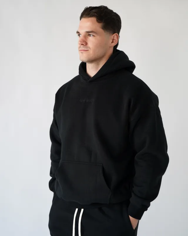 Legacy Hoodie - Black sold by First Health Apparel