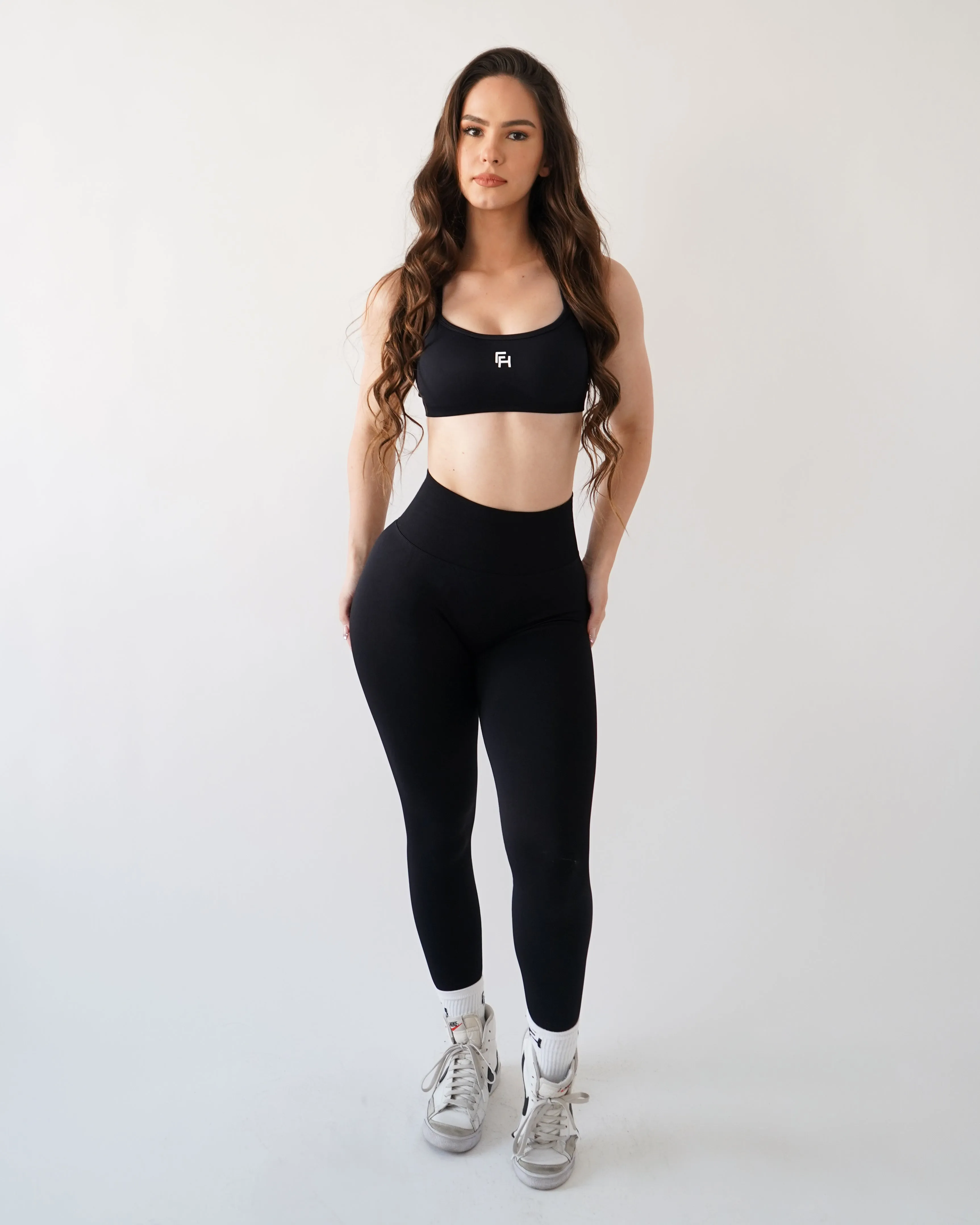 Enhance Contour Leggings 27" - Black sold by First Health Apparel product image thumbnail 4