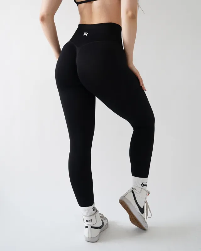 Enhance Contour Leggings 27" - Black sold by First Health Apparel