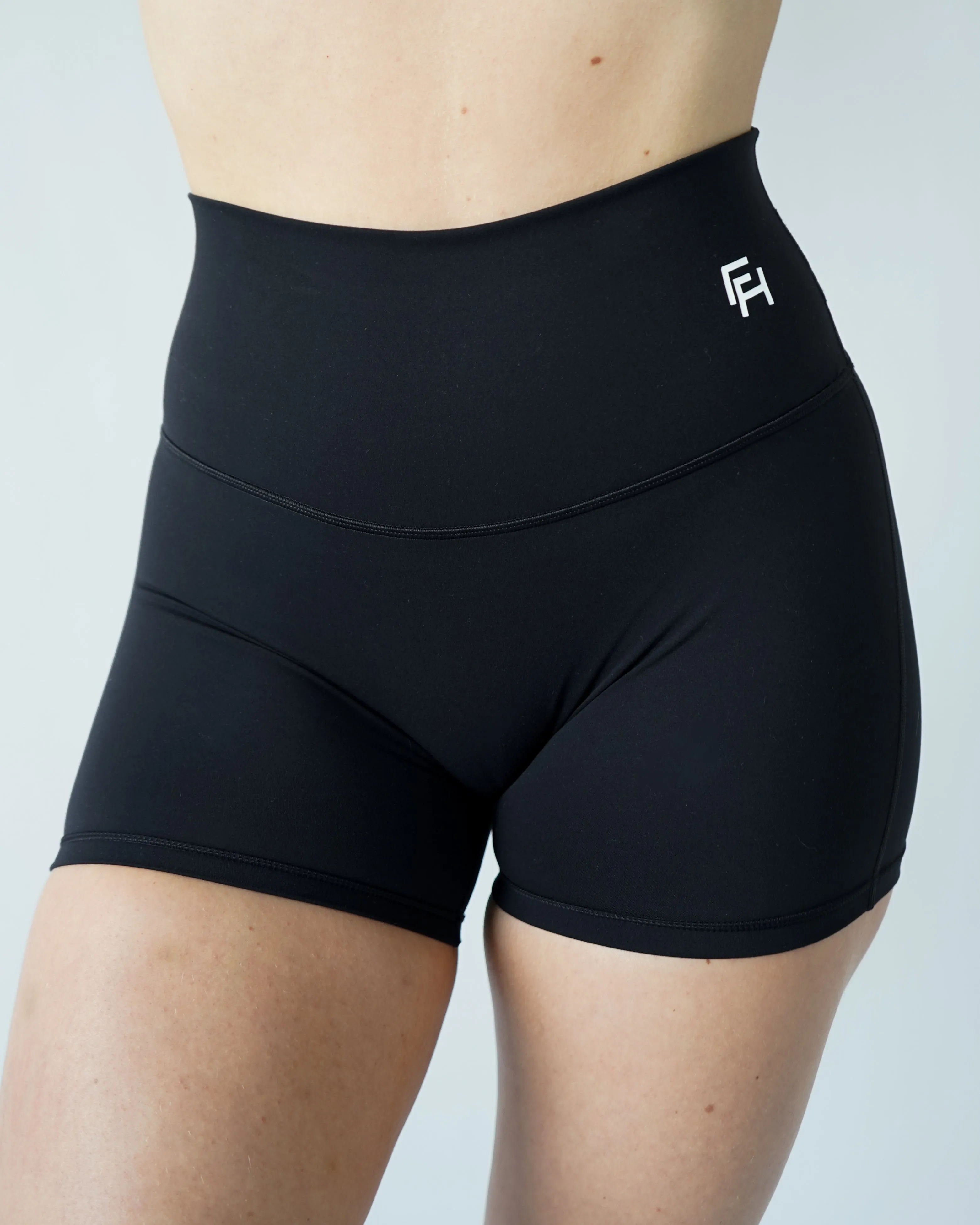 Everyday Biker Shorts 6" - Black sold by First Health Apparel product image thumbnail 2