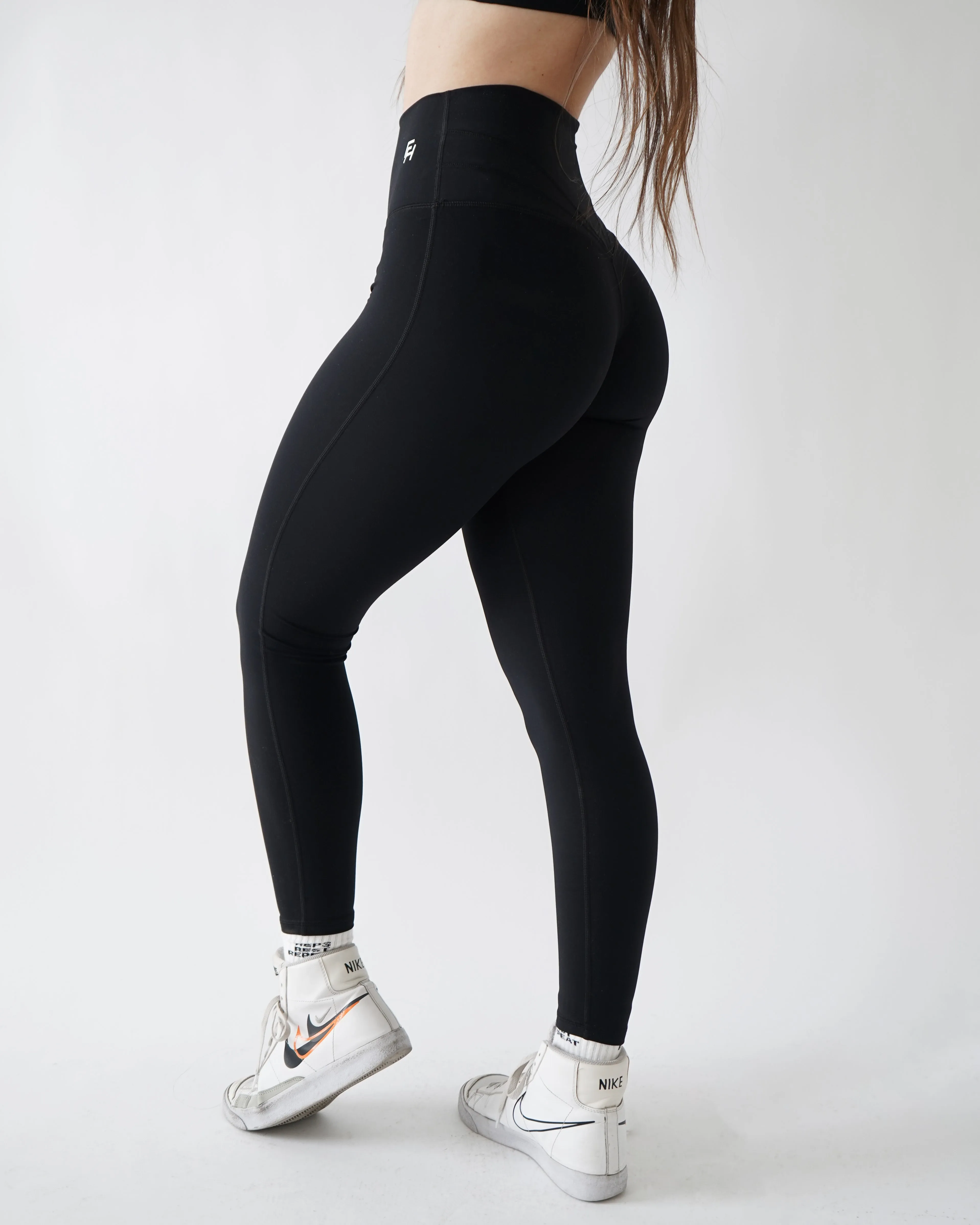 Everyday Leggings 27" - Black sold by First Health Apparel