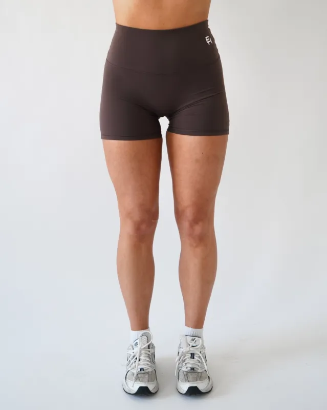 Everyday Biker Shorts 6" - Wood sold by First Health Apparel