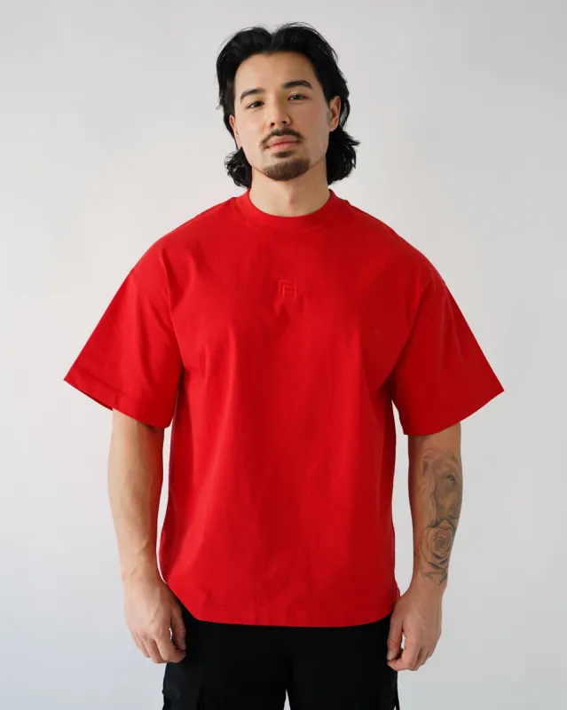 Essential T-Shirt - Chili sold by First Health Apparel