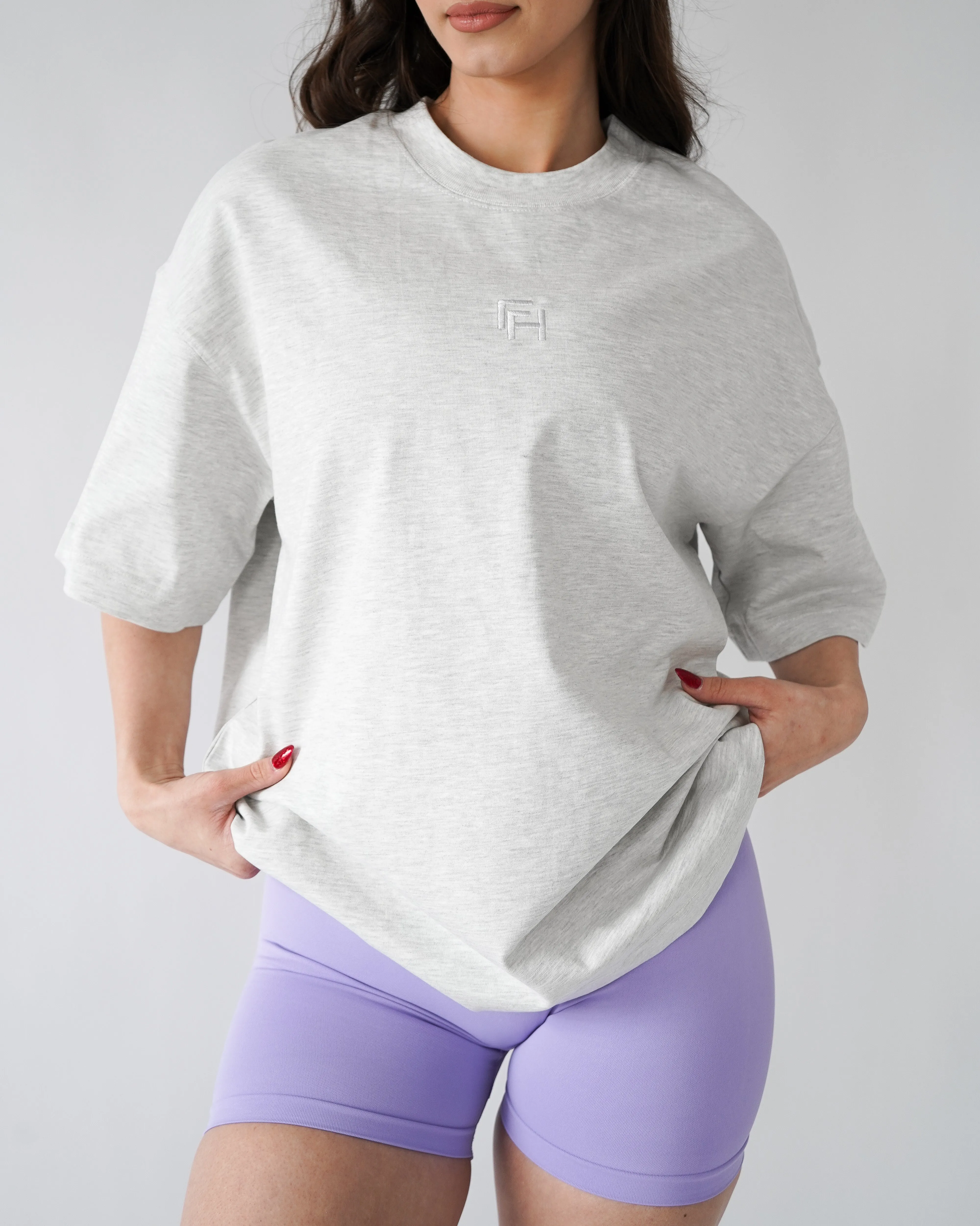 Essential T-Shirt - Heather Gray sold by First Health Apparel product image thumbnail 3