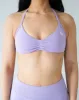 Ascend Halter Sports Bra - Lilac sold by First Health Apparel
