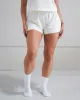 Luxe Lounge Shorts - Cream sold by First Health Apparel