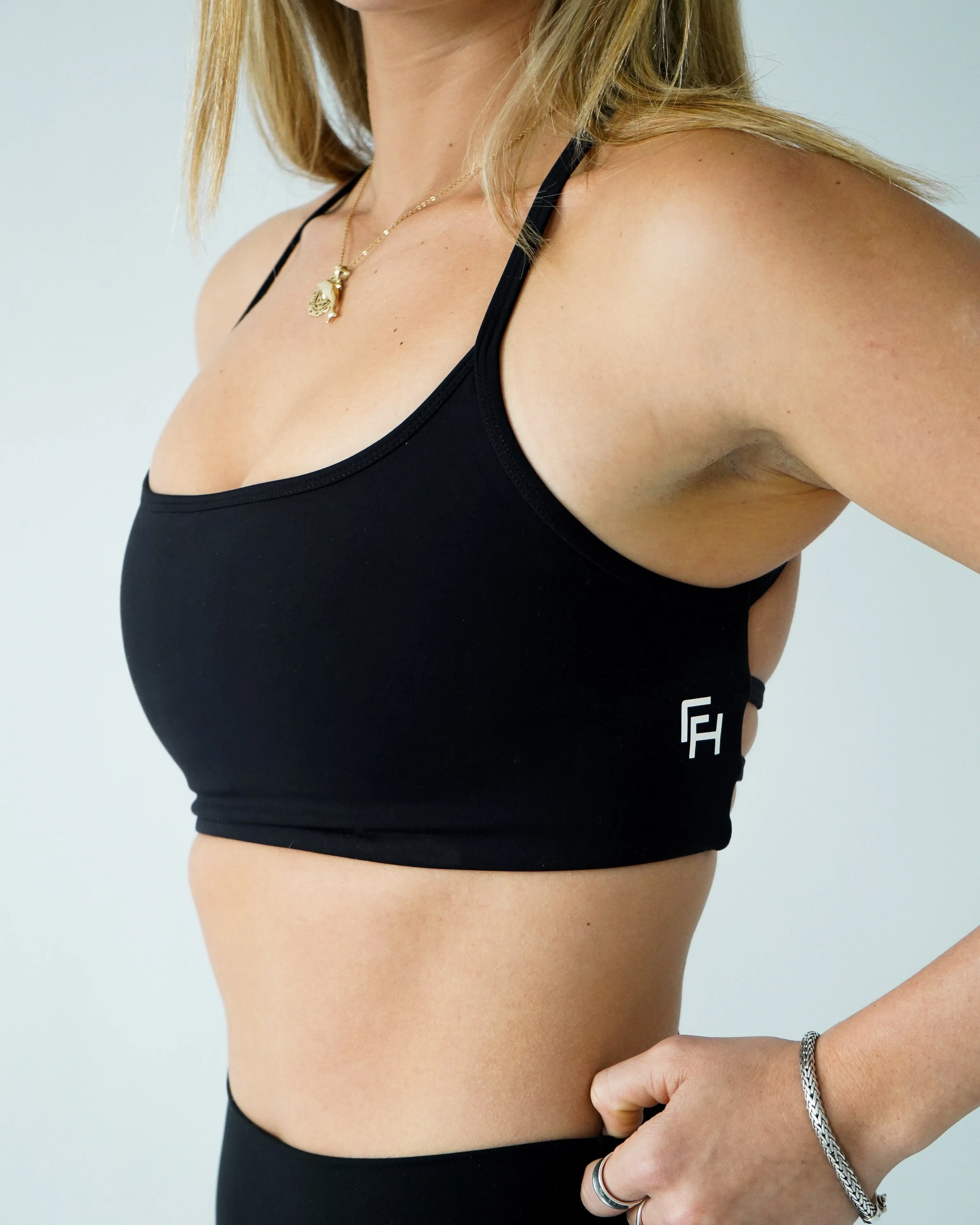 Onyx Core Sports Bra - Black sold by First Health Apparel product image thumbnail 3