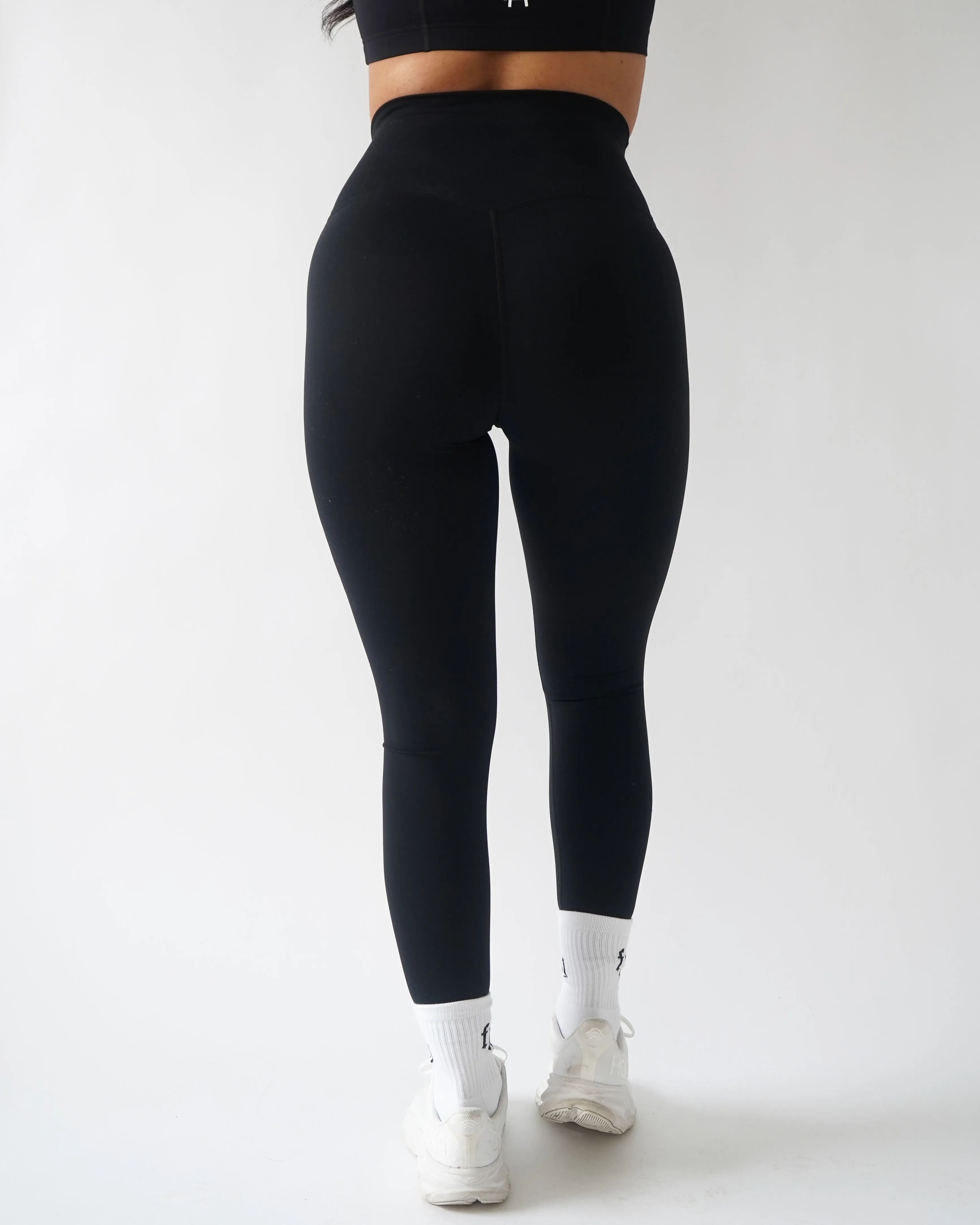 Onyx High Rise Leggings - Black sold by First Health Apparel product image thumbnail 3