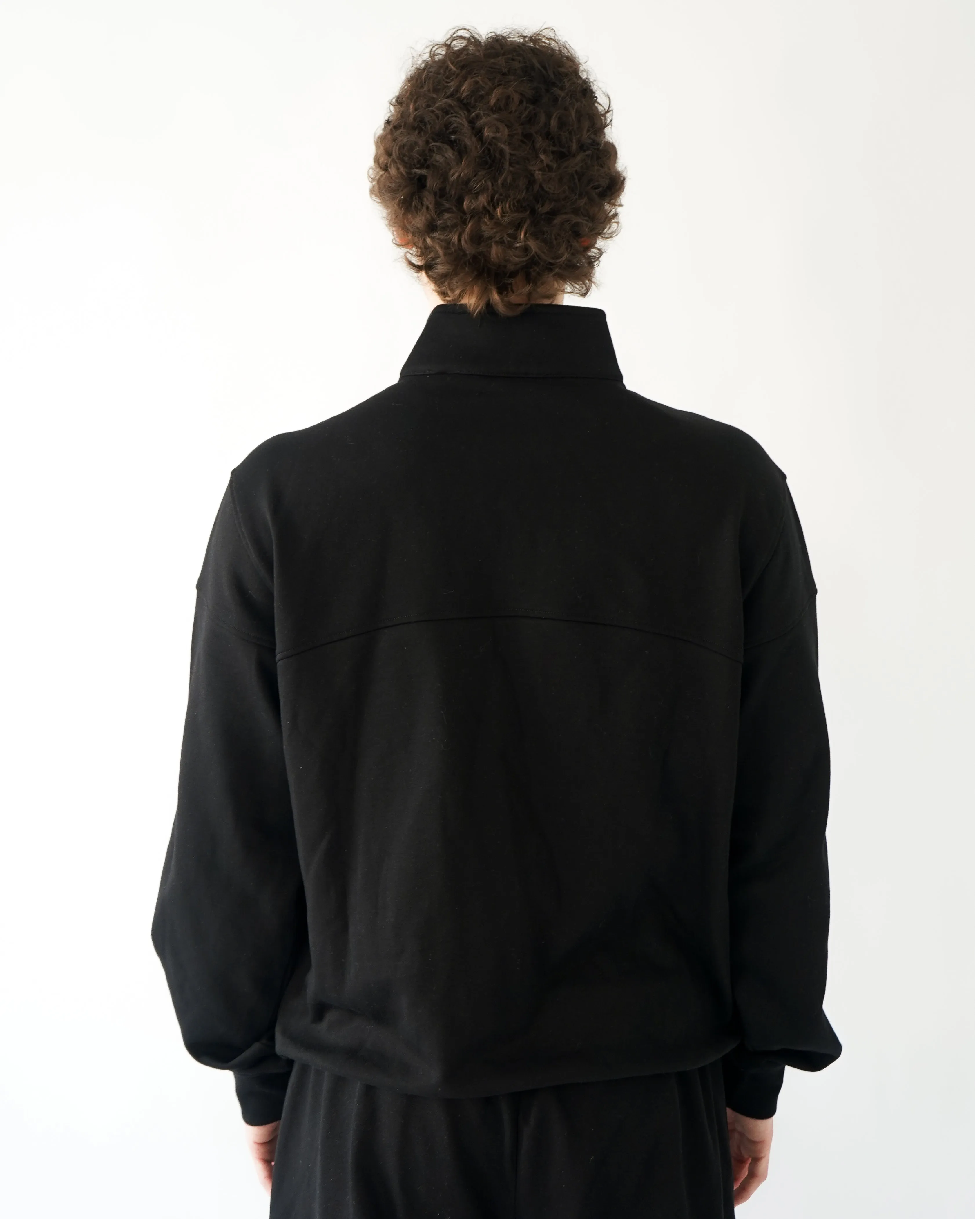 Essential Quarter Zip - Black sold by First Health Apparel product image thumbnail 3