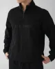 Essential Quarter Zip - Black sold by First Health Apparel