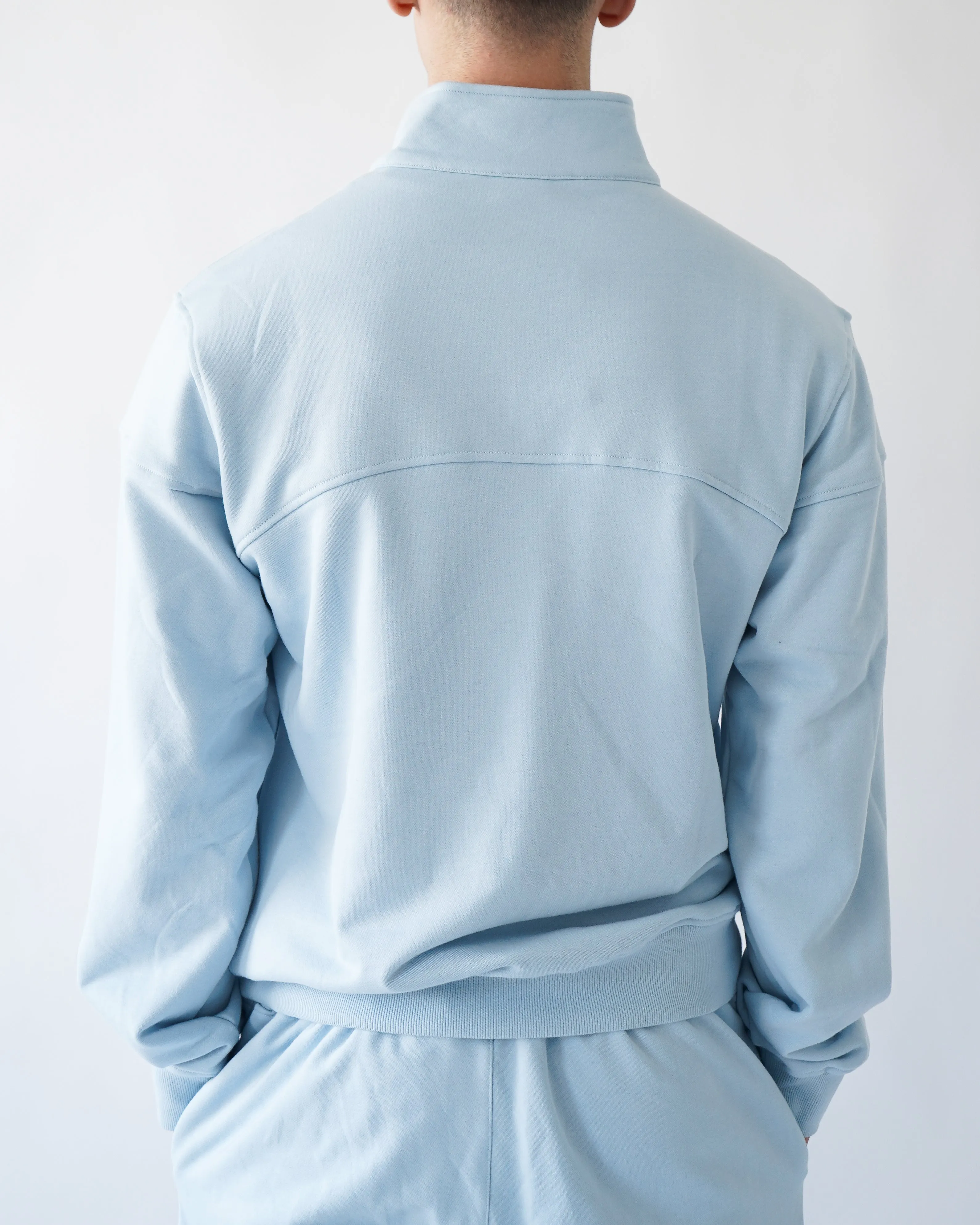 Essential Quarter Zip - Cloud sold by First Health Apparel product image thumbnail 3