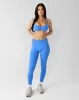 Ascend Halter Sports Bra - Blueberry sold by First Health Apparel