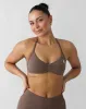 Ascend Halter Sports Bra - Oak sold by First Health Apparel