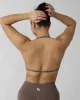 Ascend Halter Sports Bra - Oak sold by First Health Apparel