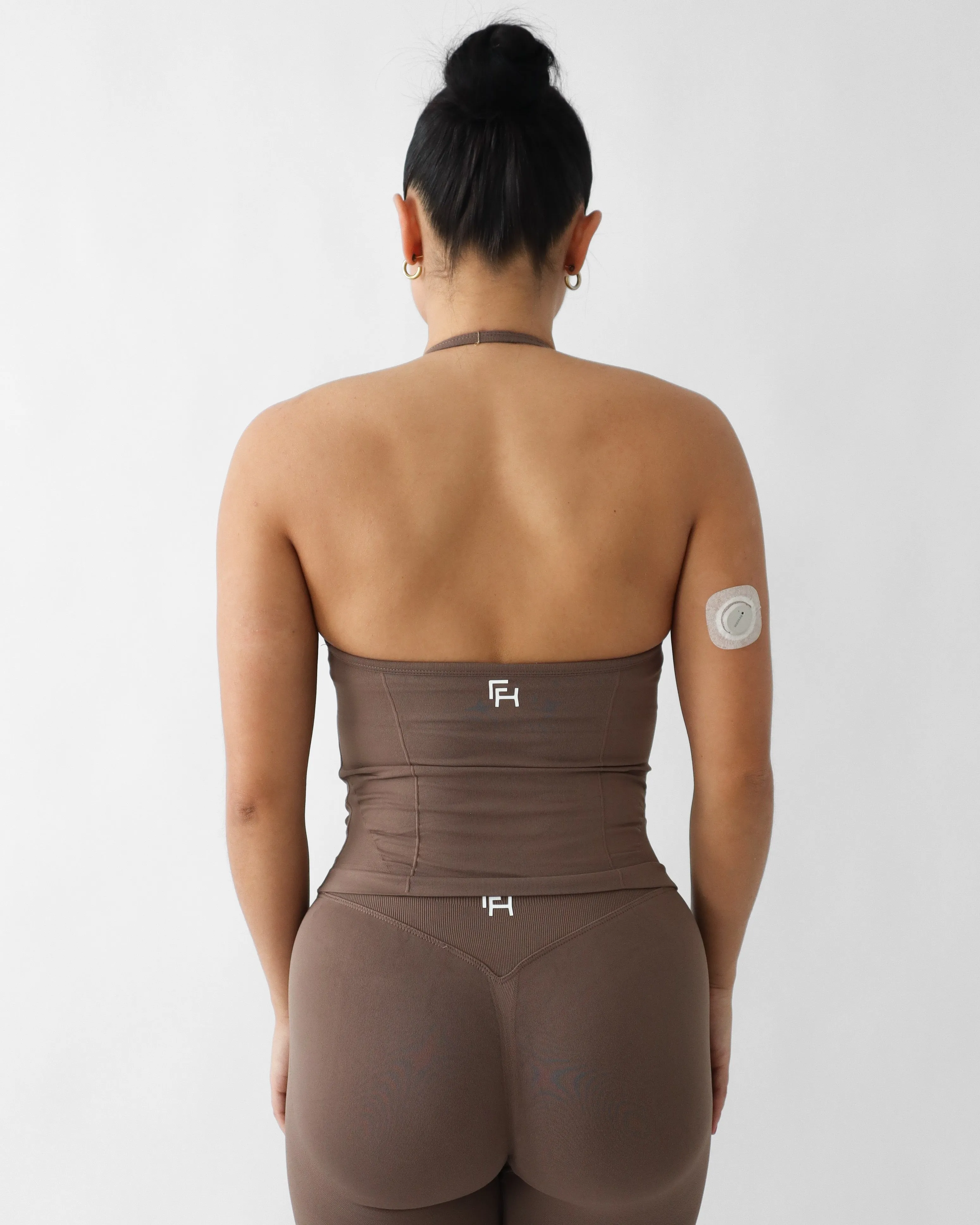 Ascend Halter Tank Top - Oak sold by First Health Apparel product image thumbnail 2