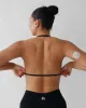 Ascend Halter Sports Bra - Black sold by First Health Apparel