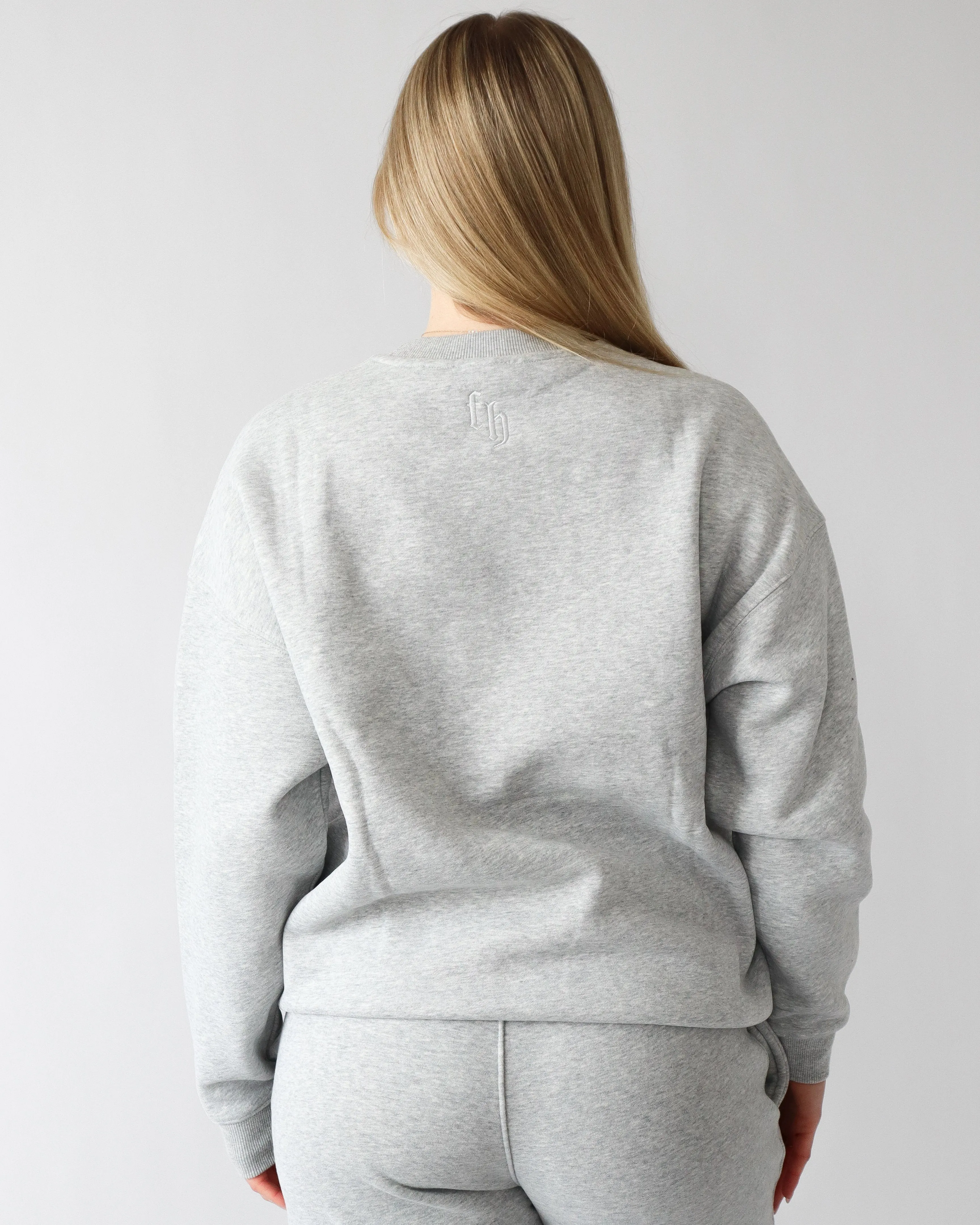 Legacy Crewneck - Heather Gray sold by First Health Apparel product image thumbnail 3