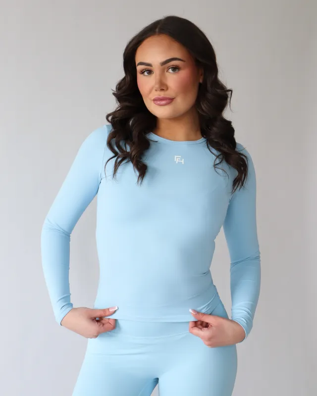 Adapt Long Sleeve - Cloud sold by First Health Apparel