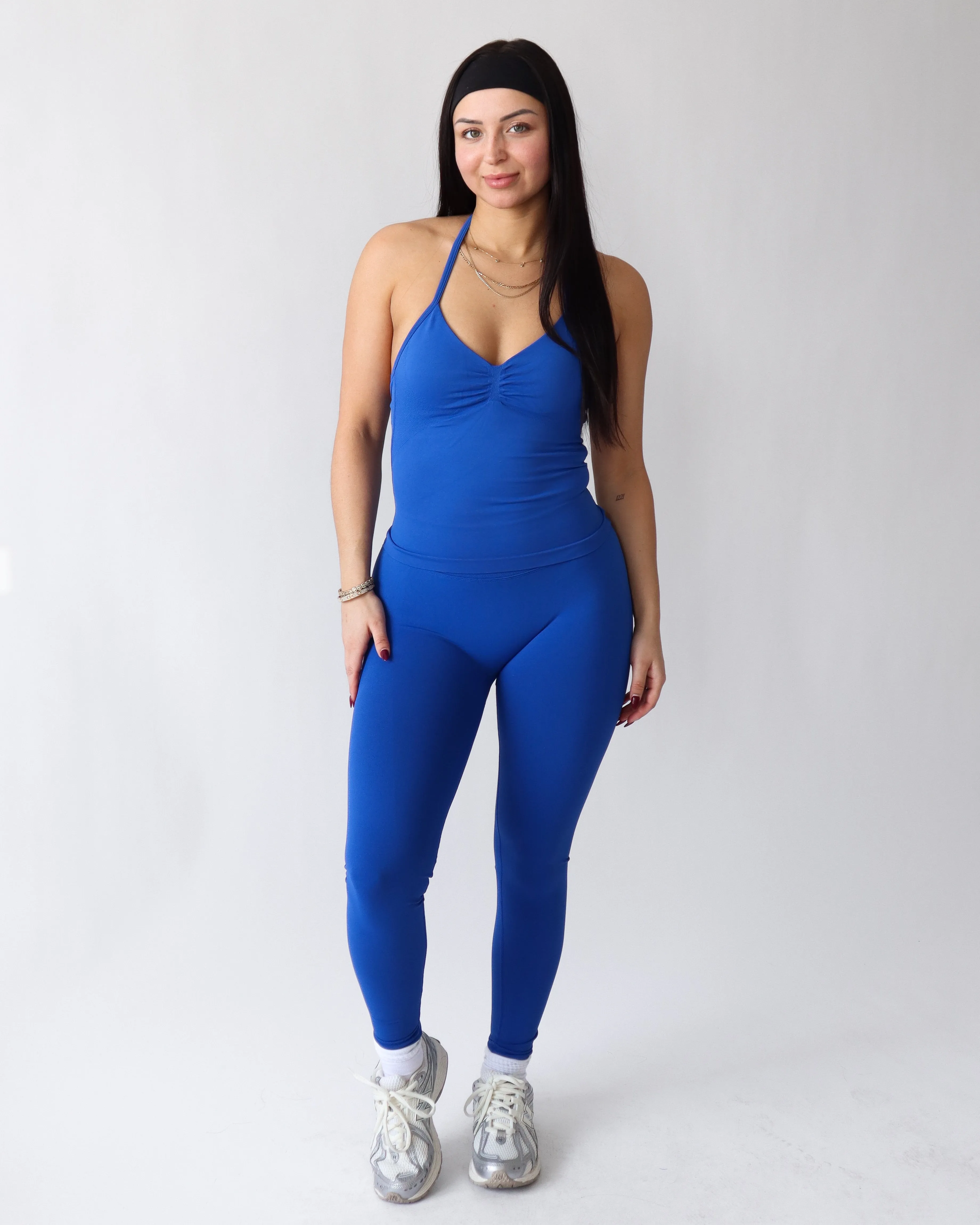 Ascend Halter Tank Top - Midnight sold by First Health Apparel product image thumbnail 4