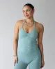 Ascend Halter Tank Top - Sea Foam sold by First Health Apparel