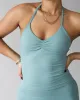 Ascend Halter Tank Top - Sea Foam sold by First Health Apparel