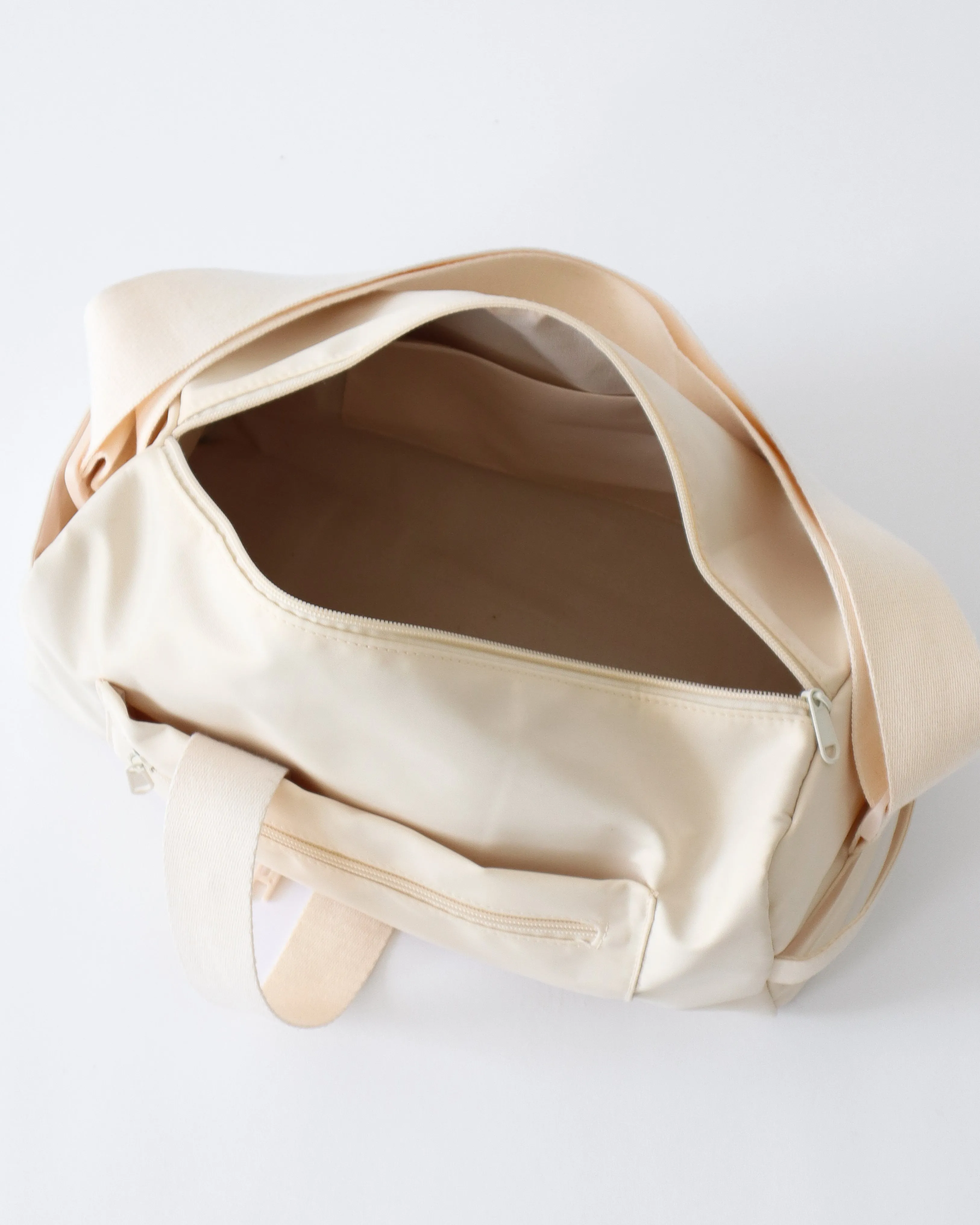 Mini D.N.D. Duffel Bag - Cream sold by First Health Apparel product image thumbnail 4