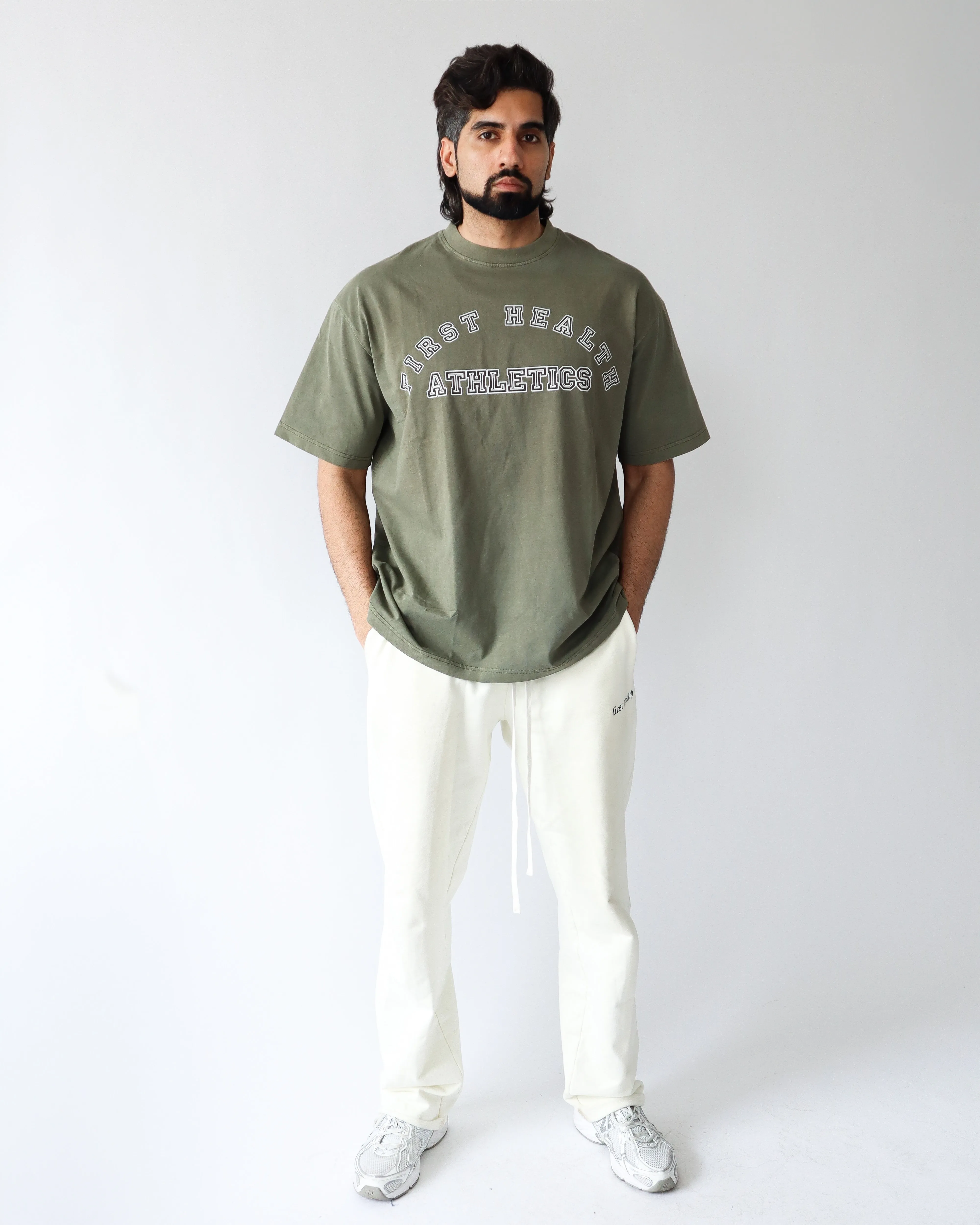 Varsity T-Shirt - Moss sold by First Health Apparel product image thumbnail 4