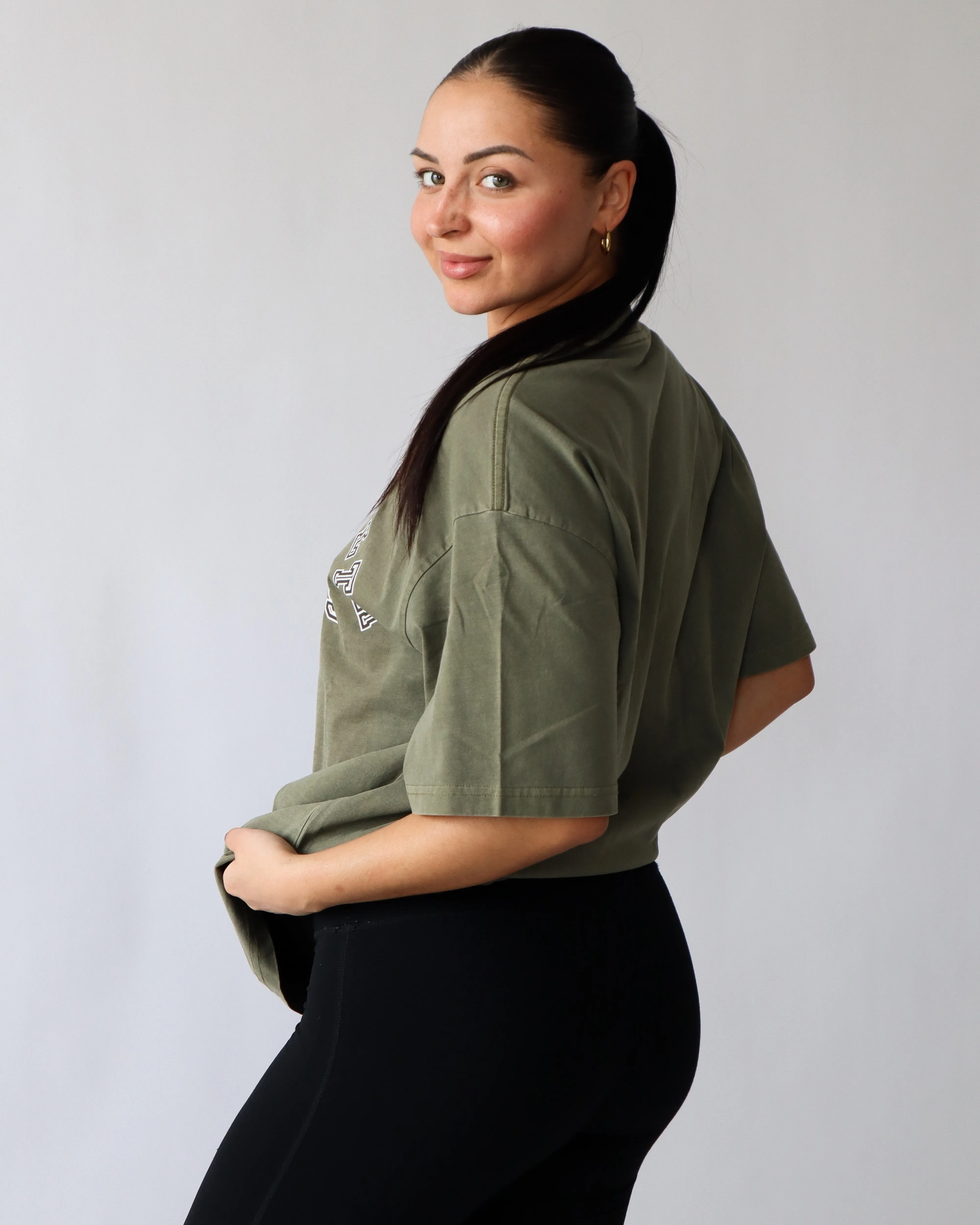 Varsity T-Shirt - Moss sold by First Health Apparel product image thumbnail 4