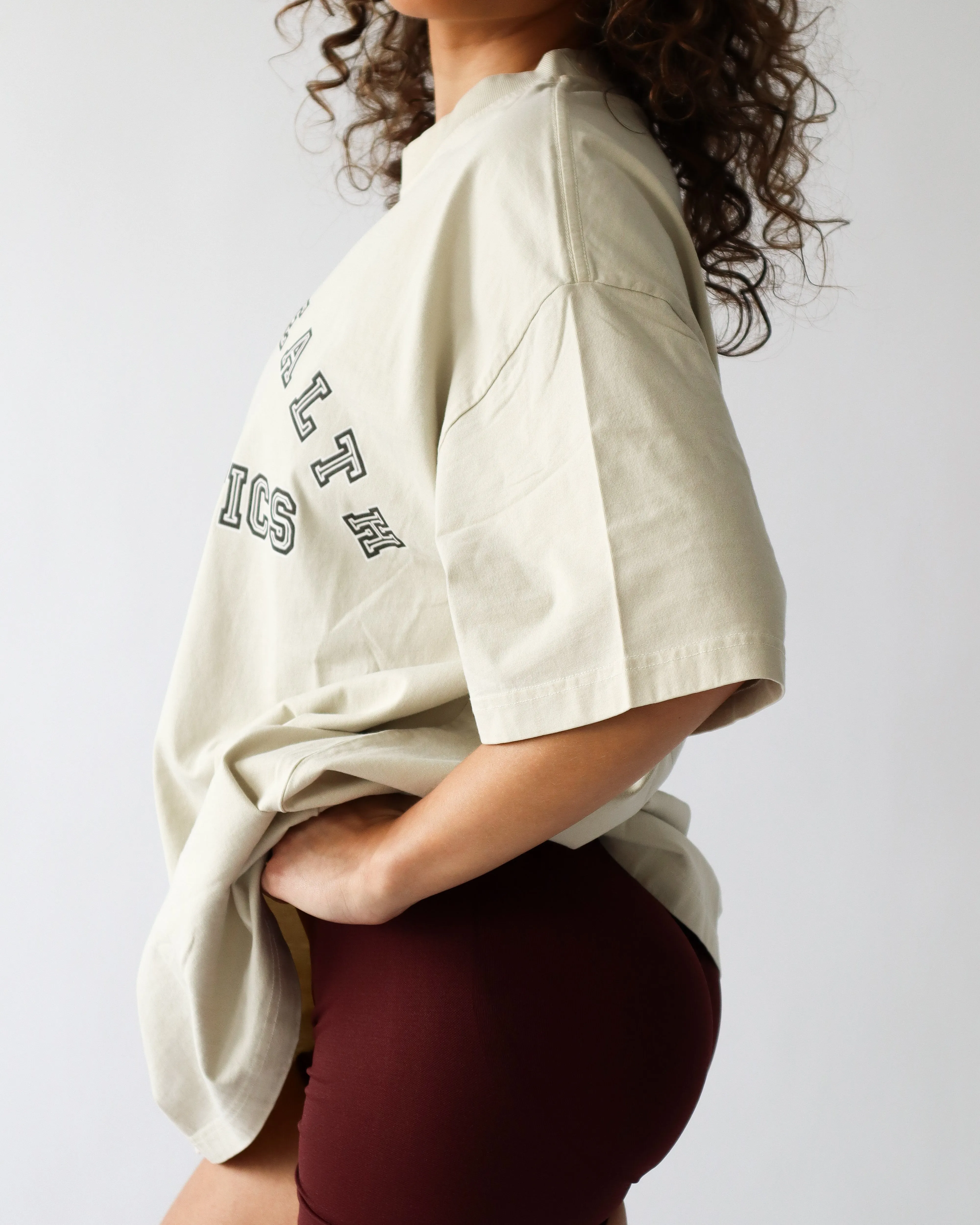 Varsity T-Shirt - Sand sold by First Health Apparel product image thumbnail 3