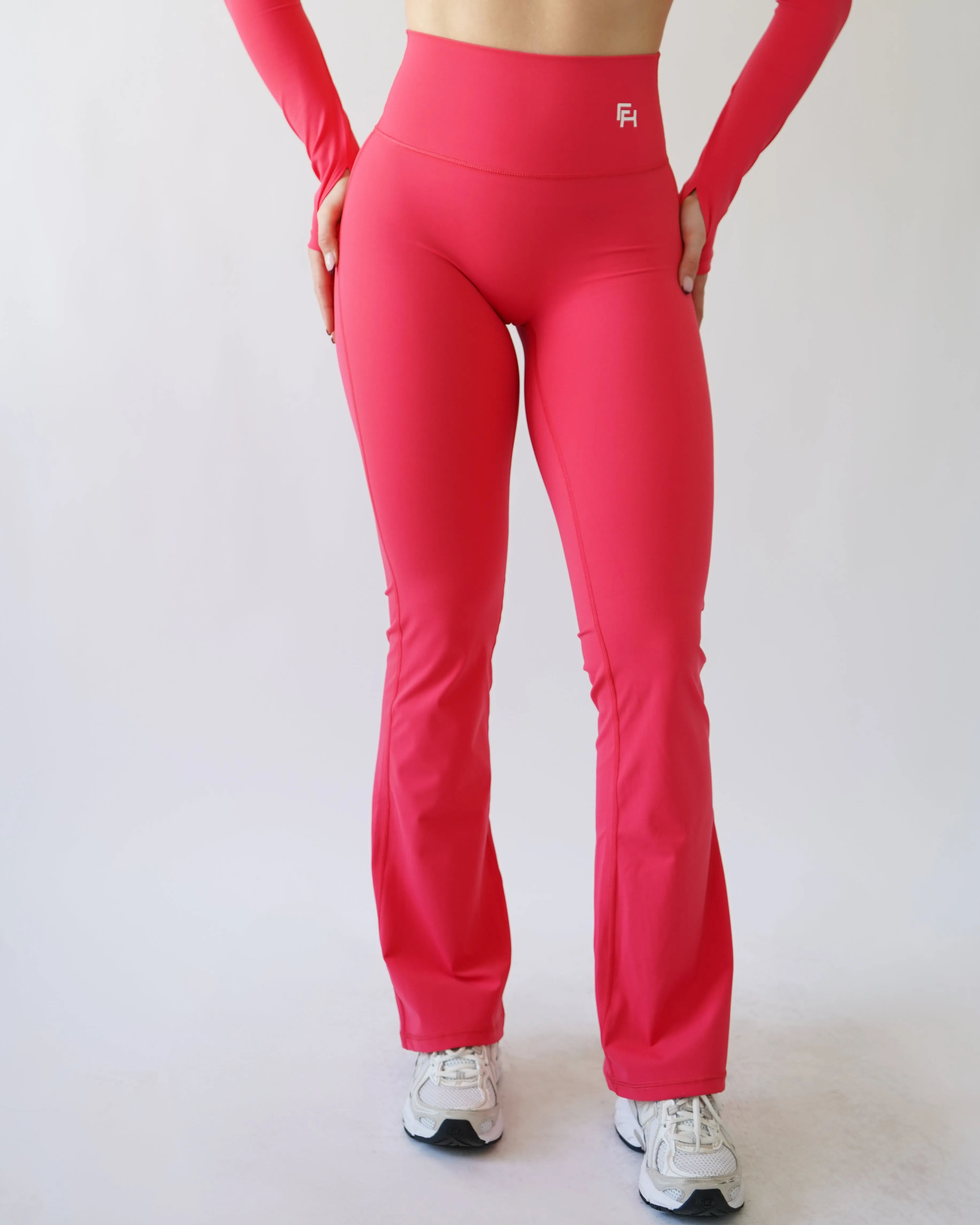 Onyx Flare Leggings - Fruit Punch sold by First Health Apparel product image thumbnail 3