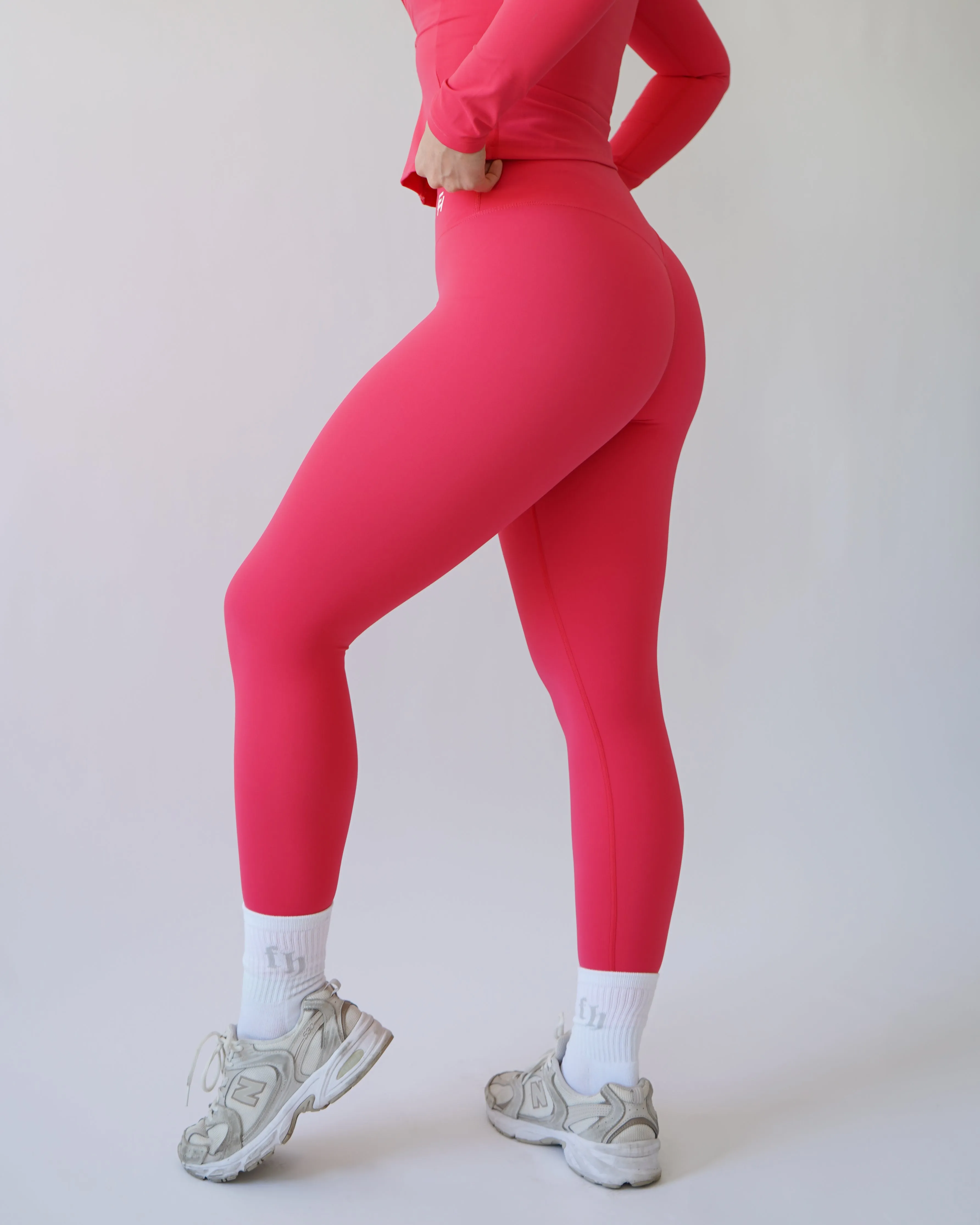 Onyx V Waist Leggings - Fruit Punch sold by First Health Apparel product image thumbnail 3